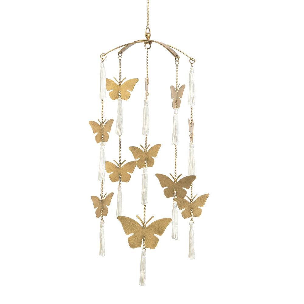 Crane Baby Butterfly Ceiling Hanging Decor, , large
