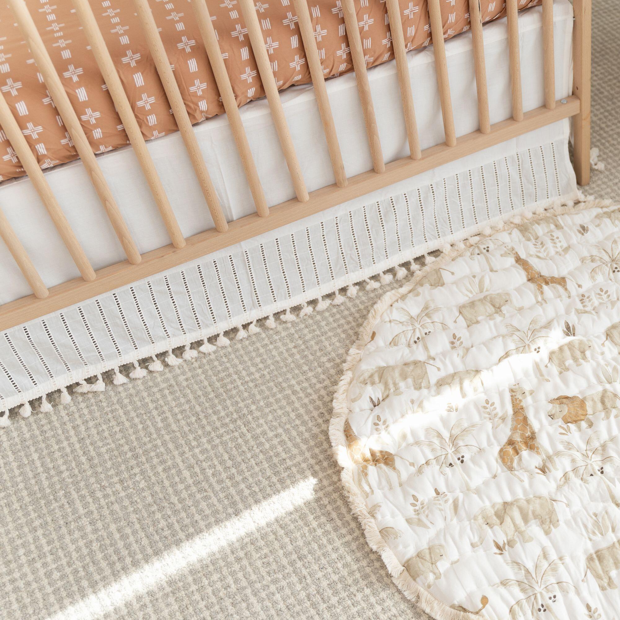 Crane Baby Crib Skirt, , rollover