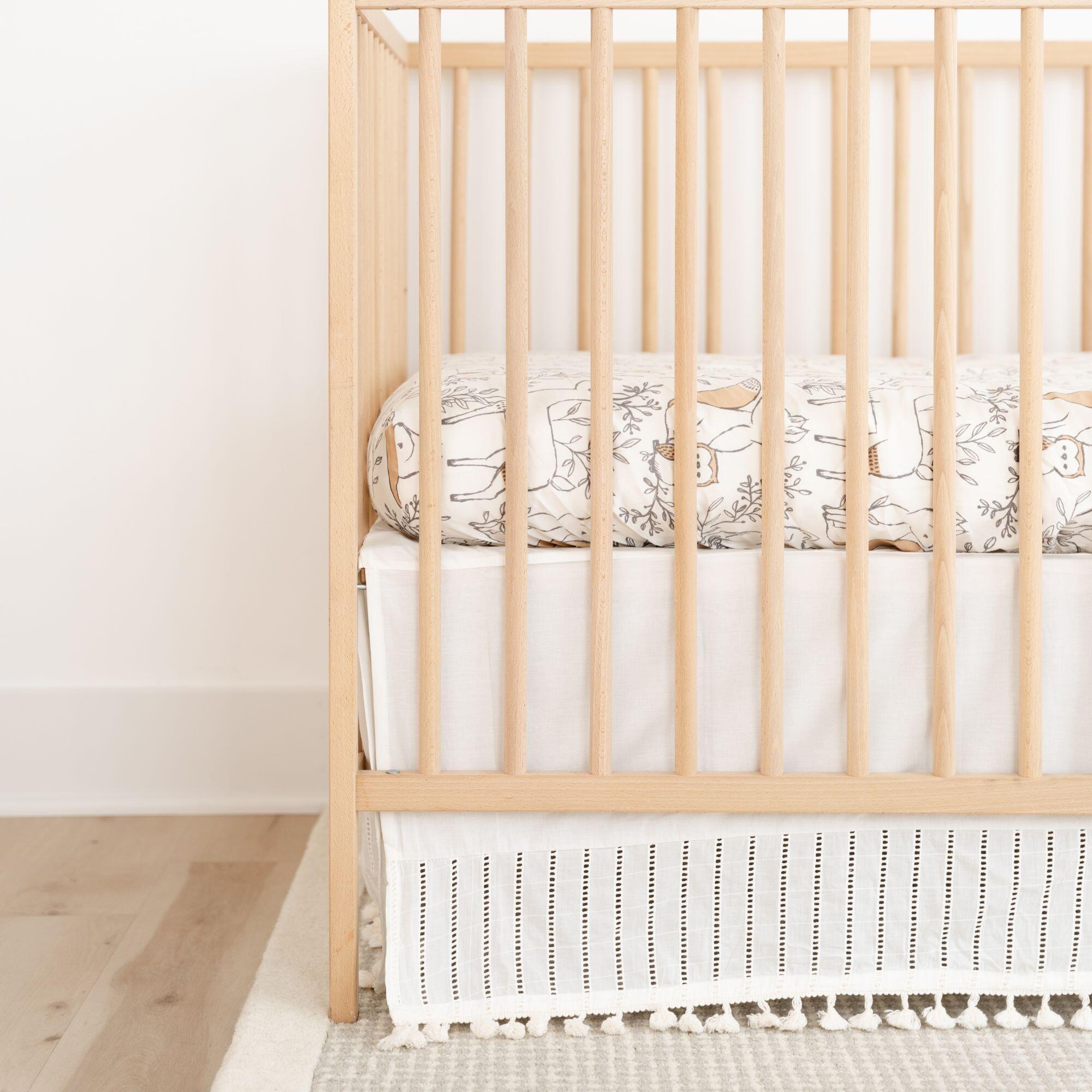Crane Baby Crib Skirt, , large