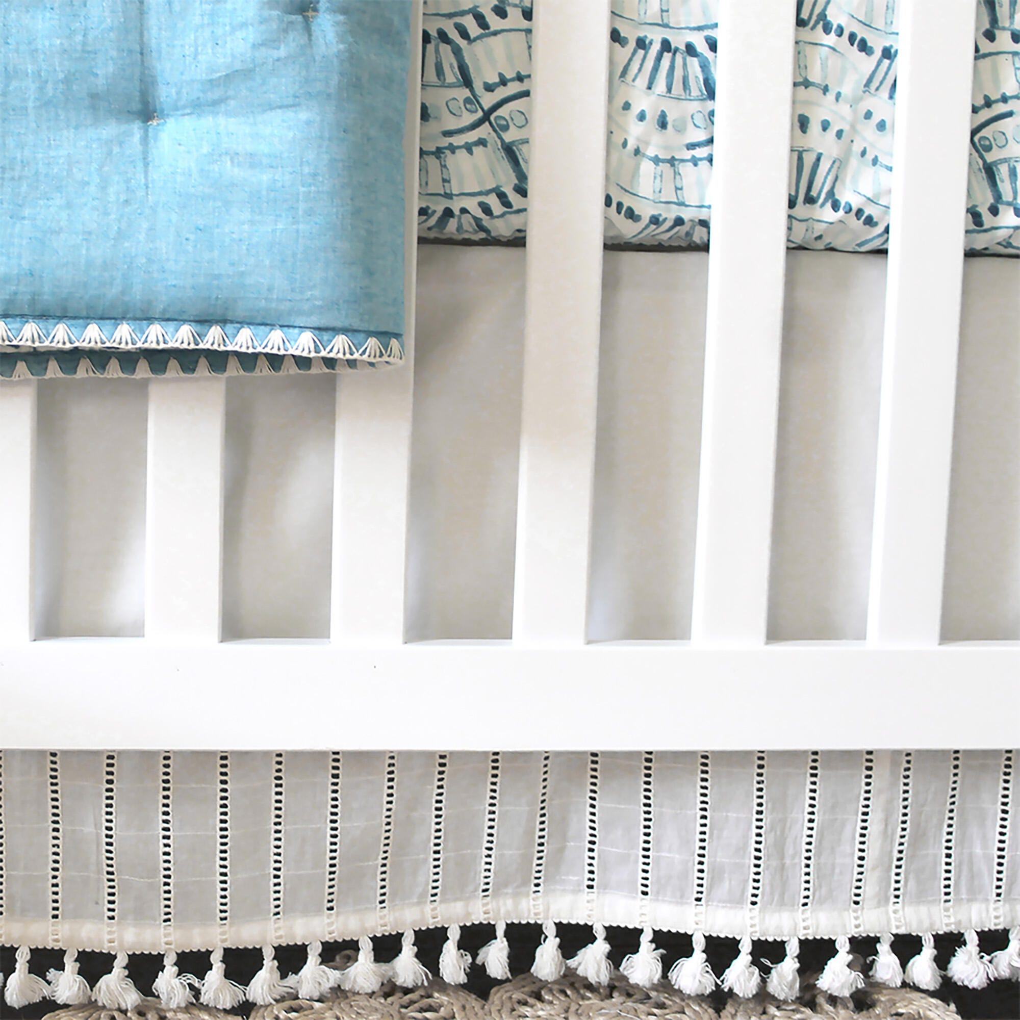 Crane Baby Crib Skirt, , large
