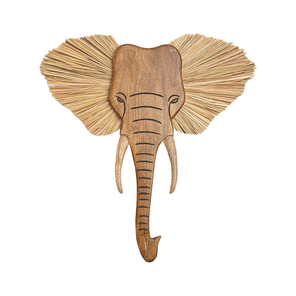 Crane Baby Elephant Safari Wall Decor, , large