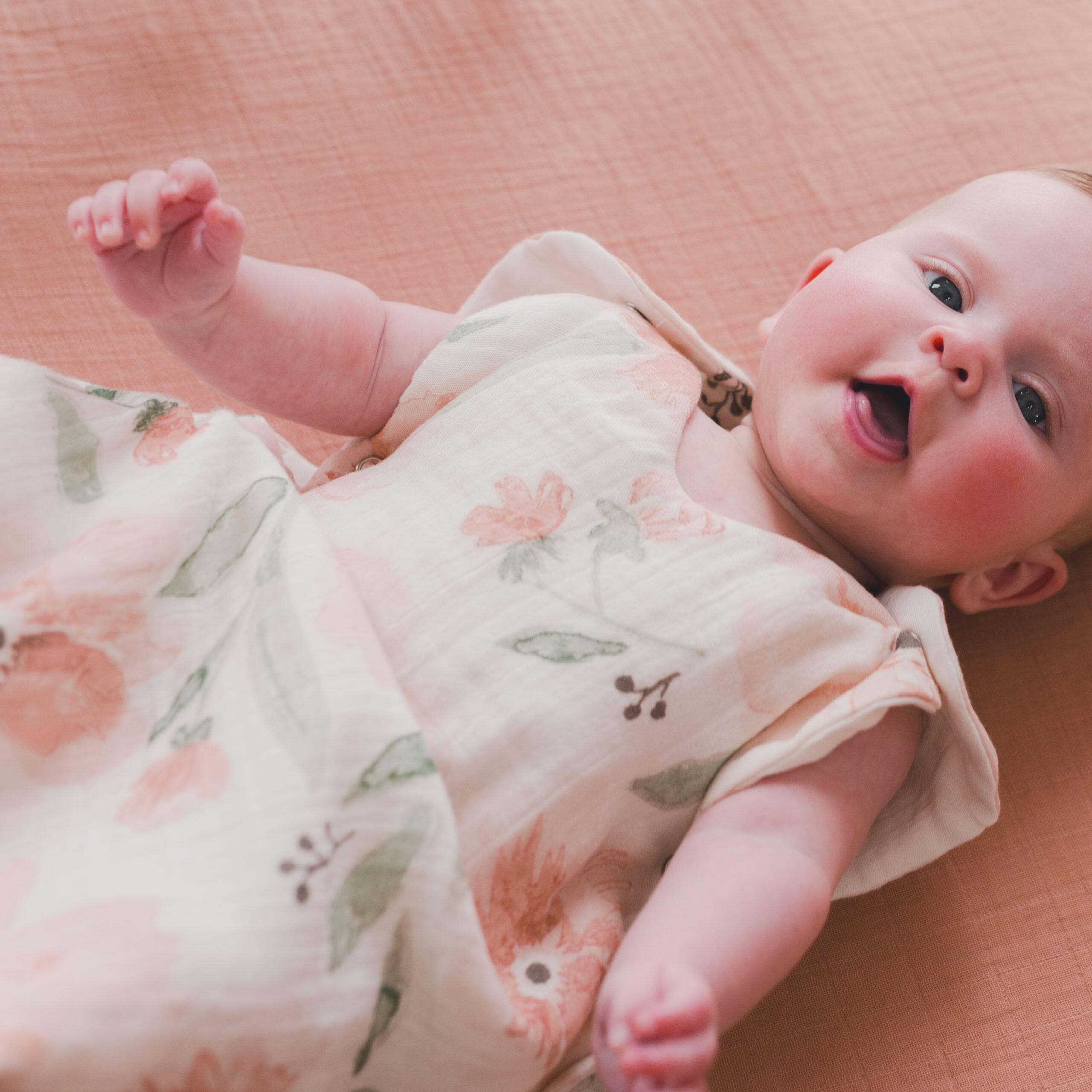 Crane Baby Fitted Crib Sheet, Brown, large