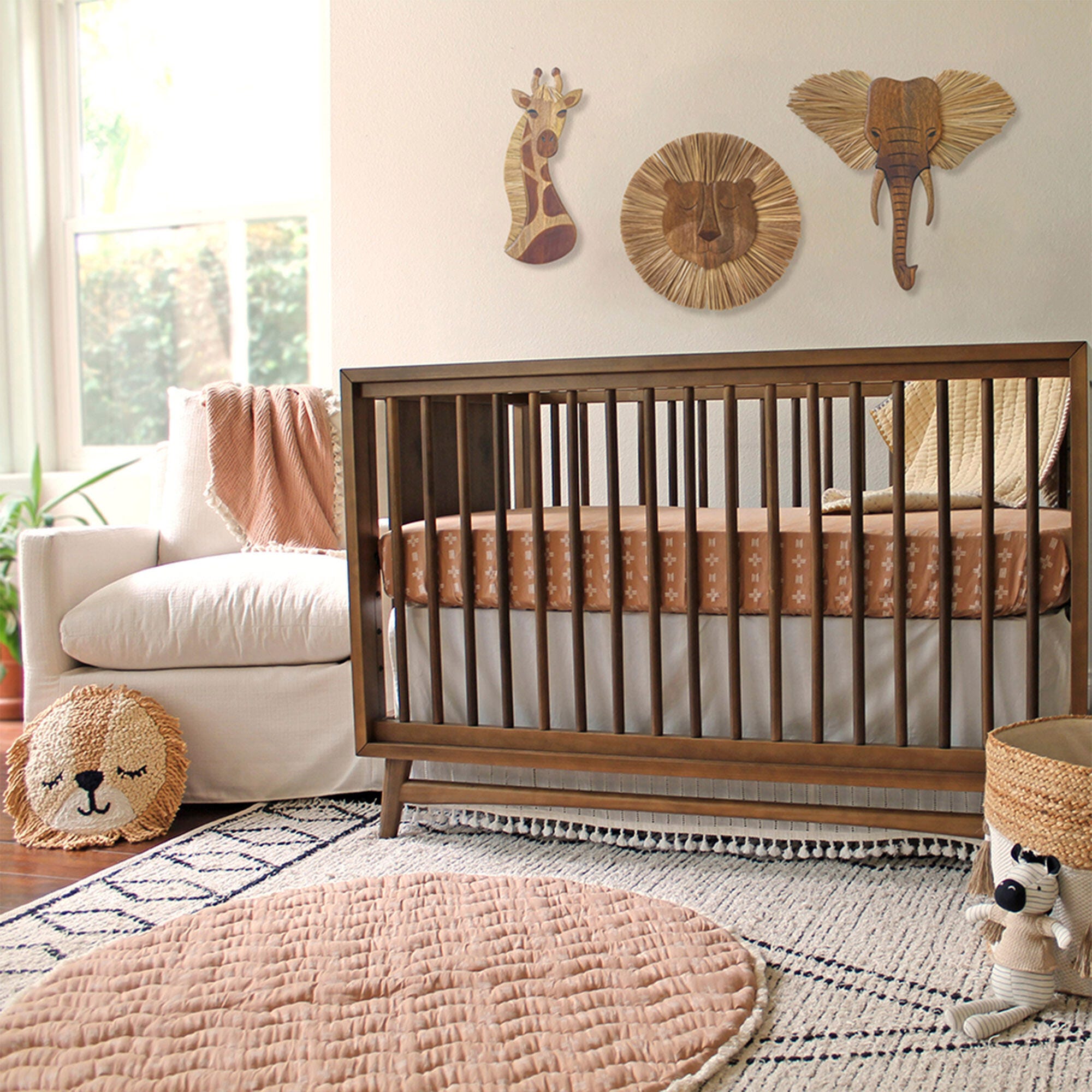 Crane Baby Giraffe Safari Wall Decor, , large
