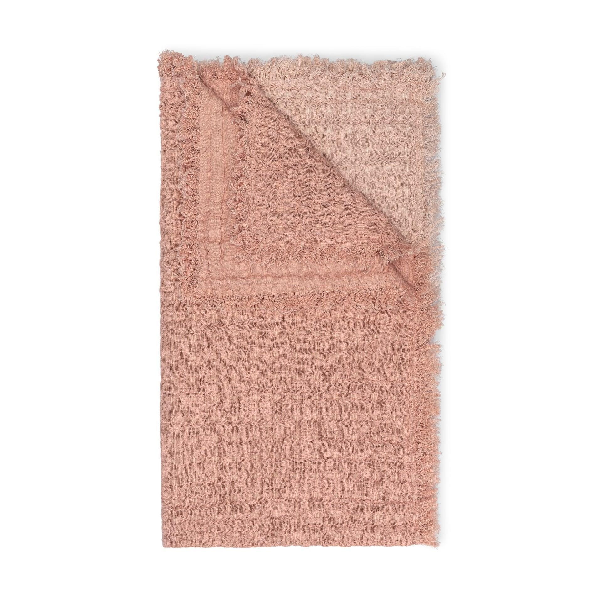 Crane Baby Multi-Layer Baby Blanket, Red, large
