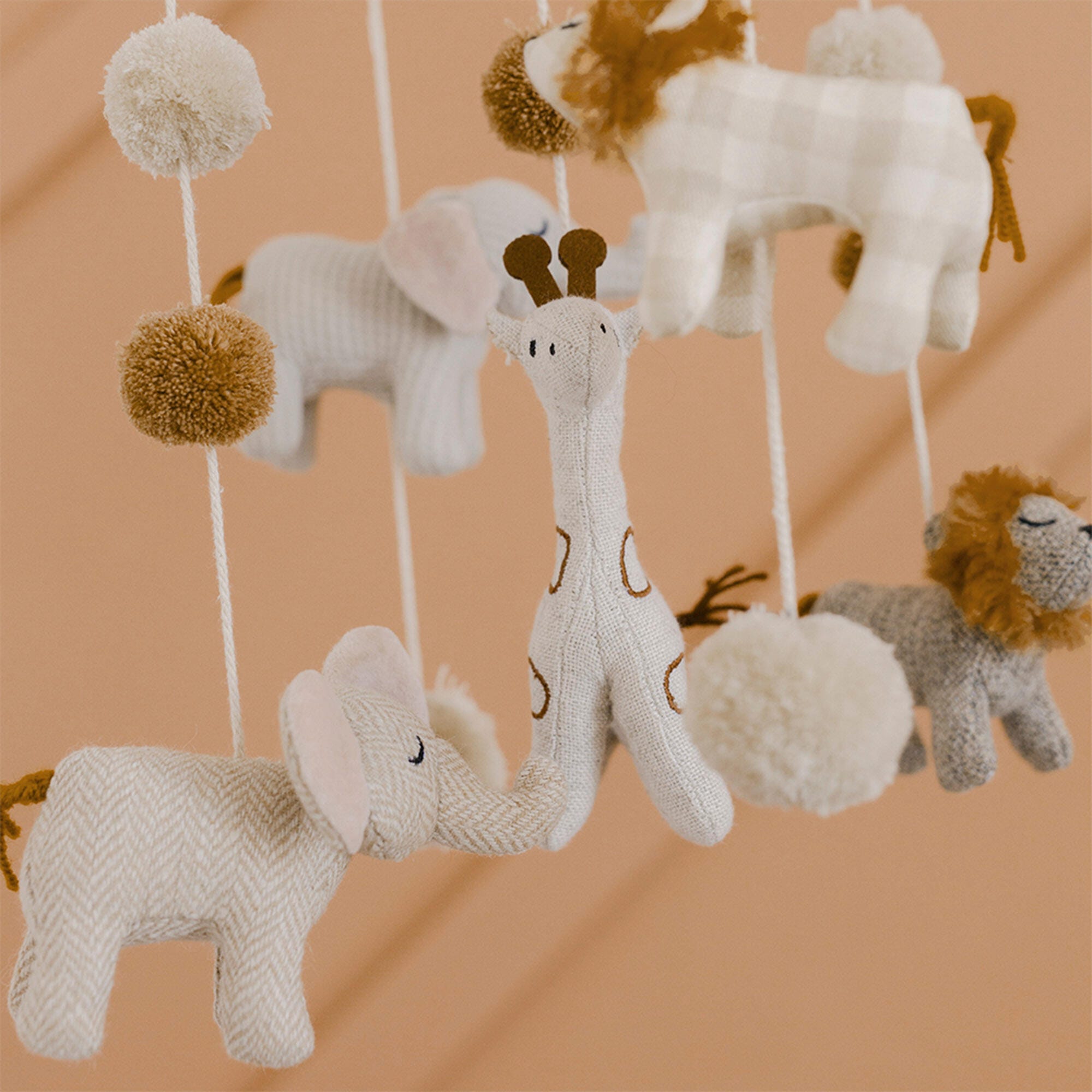 Crane Baby  Kendi Animal Ceiling Hanging Decor, , rollover