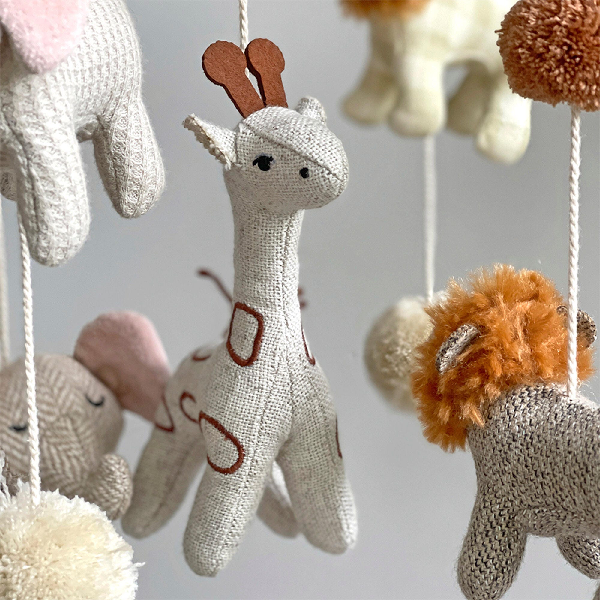 Crane Baby  Kendi Animal Ceiling Hanging Decor, , large