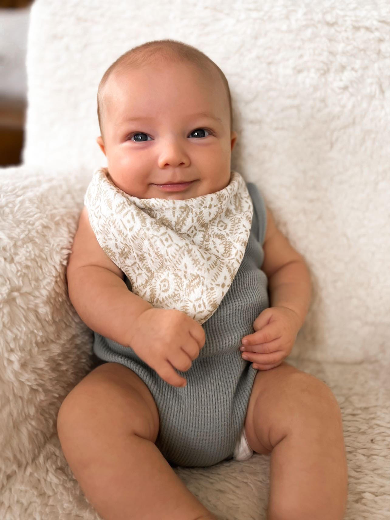 Crane Baby  Kendi Baby Bib Set (Set of 3), , large