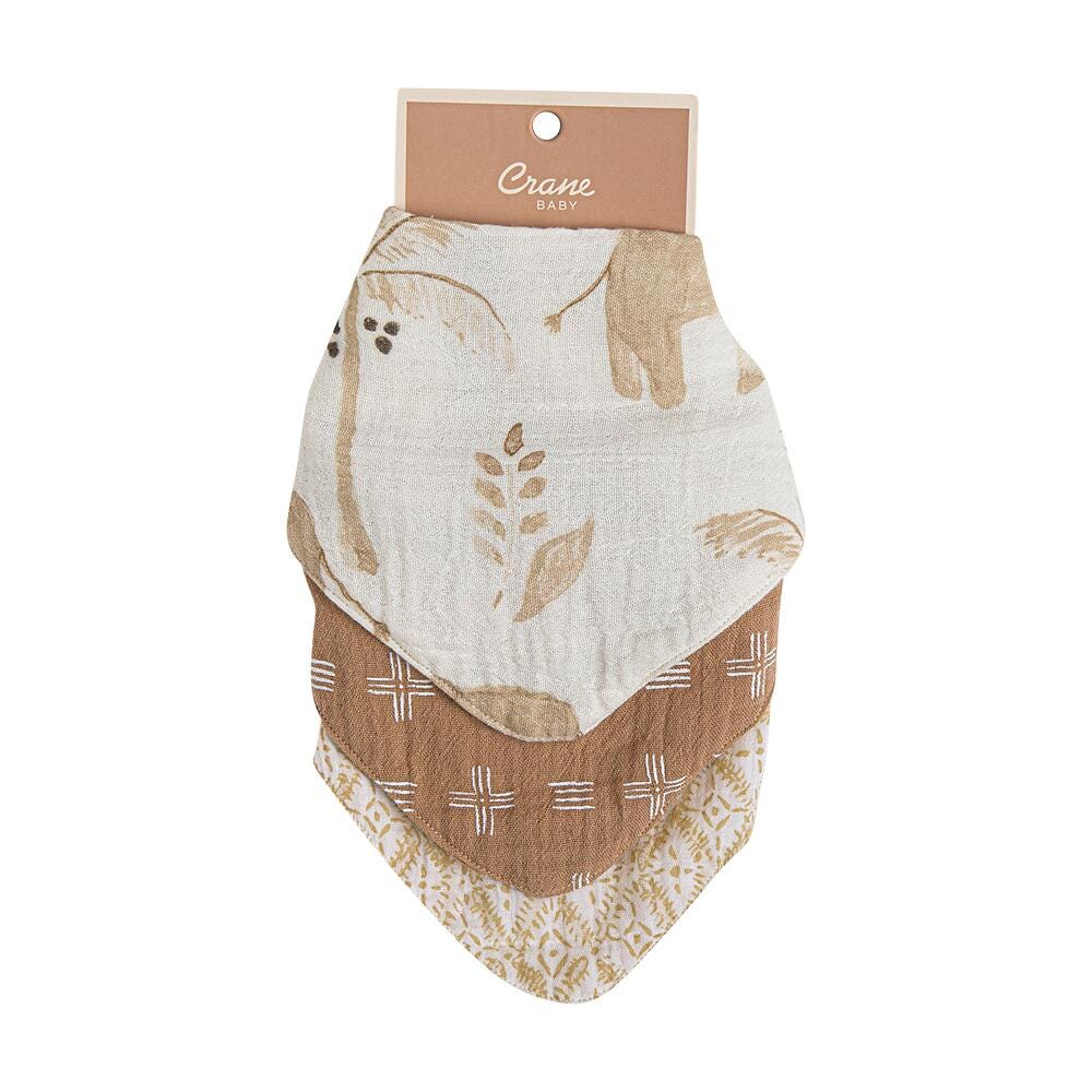 Crane Baby  Kendi Baby Bib Set (Set of 3), , large