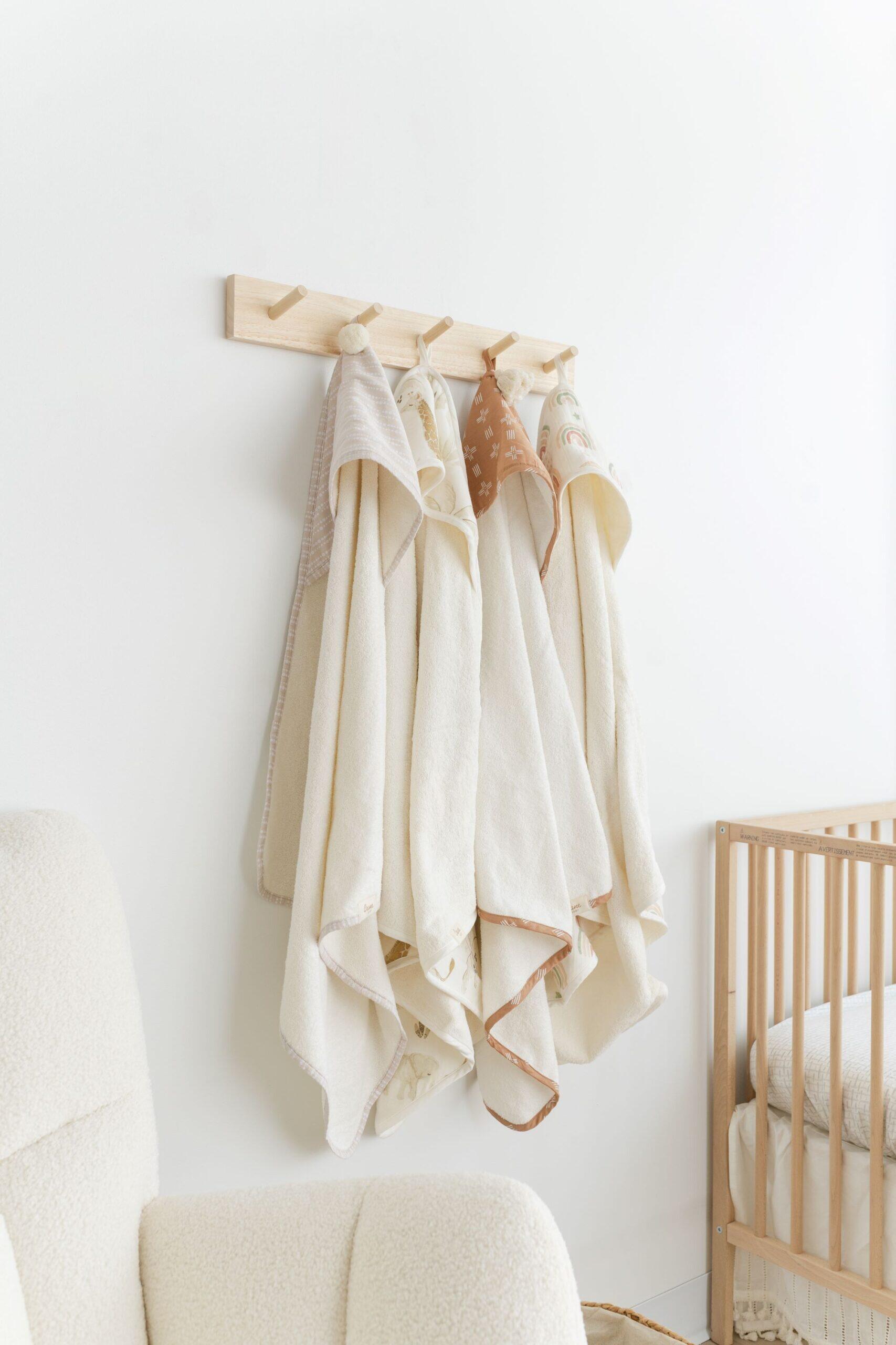 Crane Baby  Kendi Baby Hooded Towel, , large
