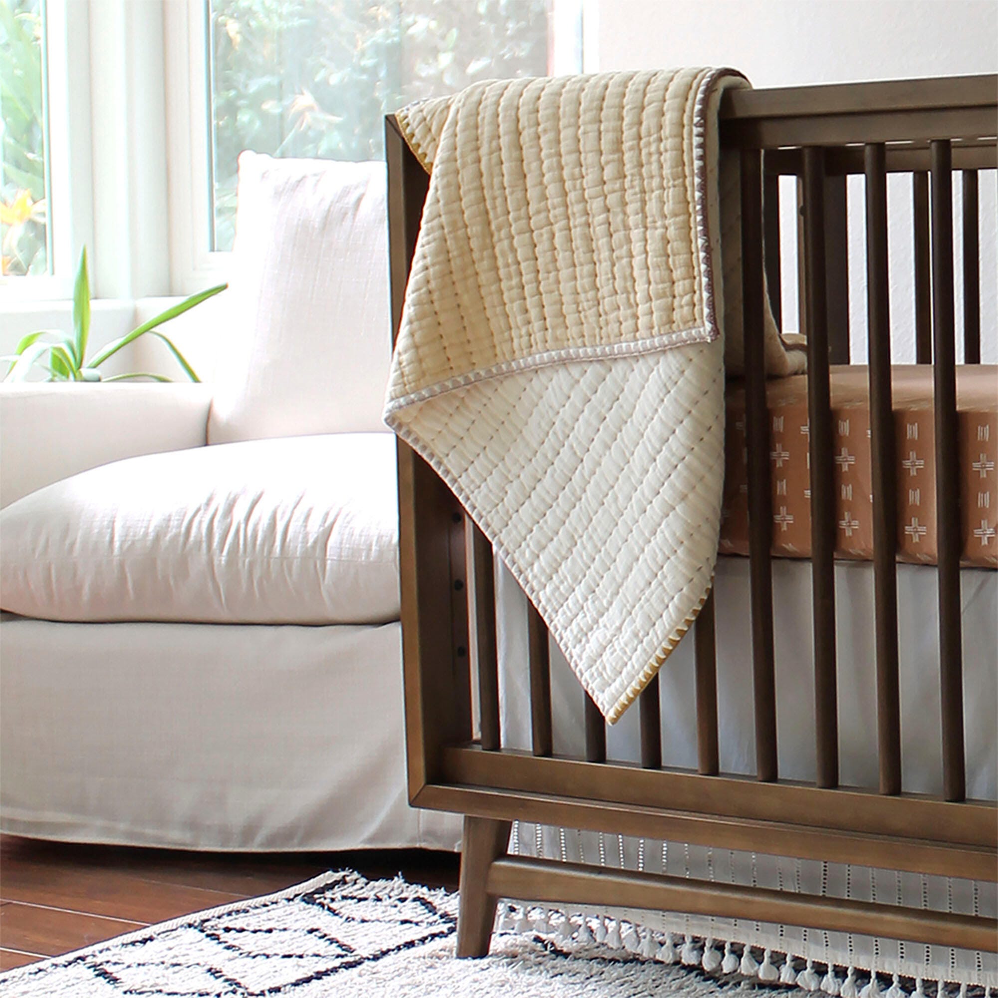 Crane Baby  Kendi Baby Quilt, , rollover