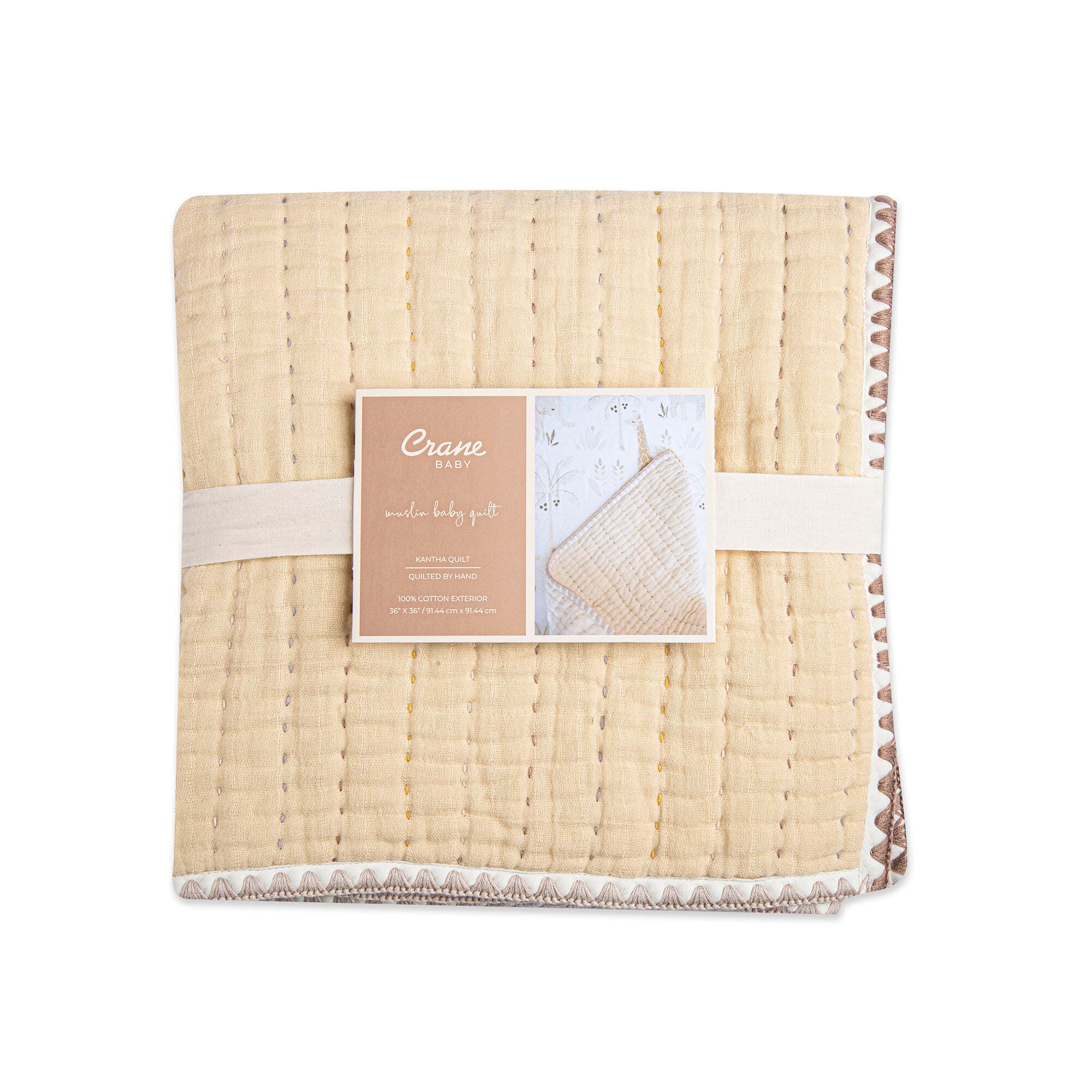 Crane Baby  Kendi Baby Quilt, , large