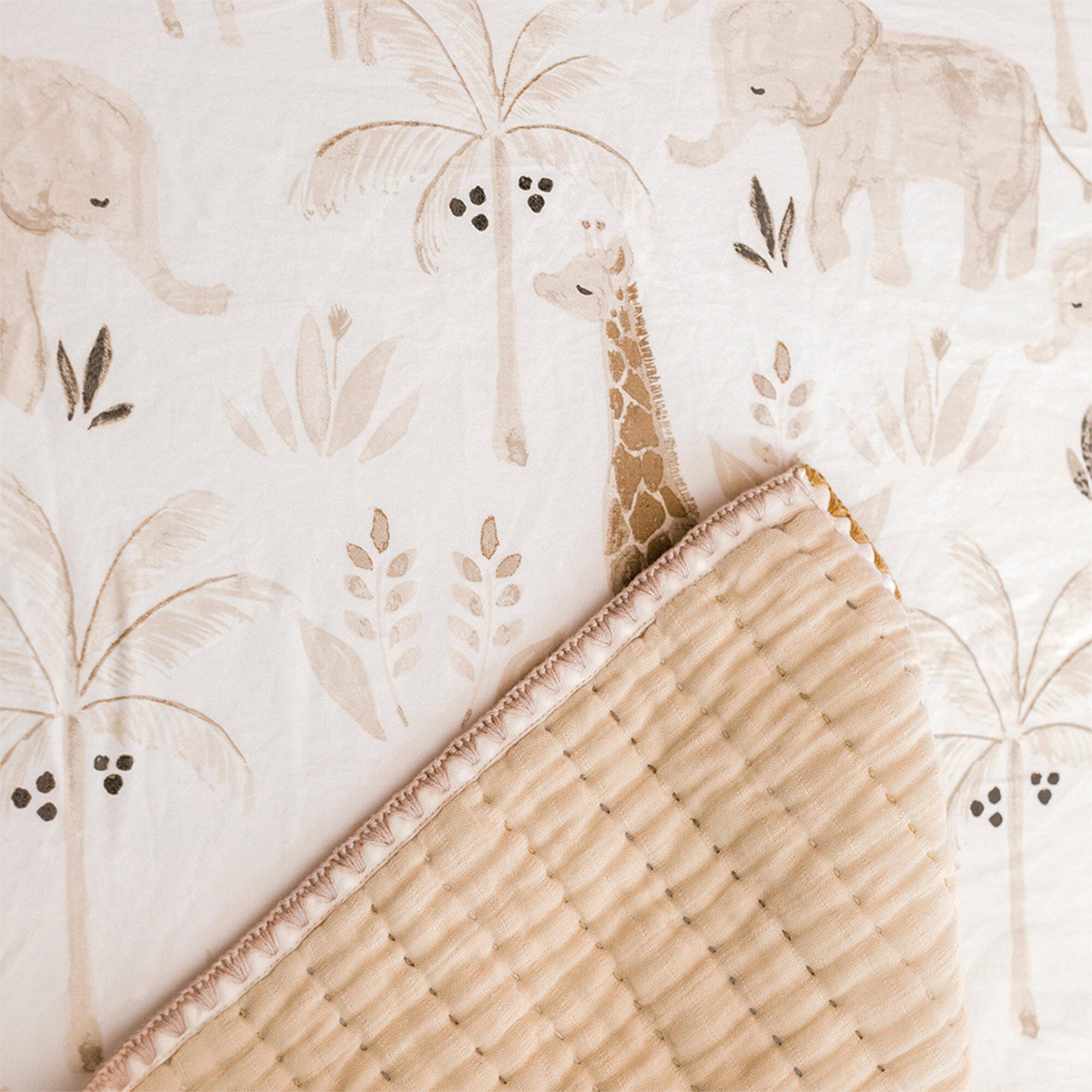 Crane Baby  Kendi Crib Sheet, , rollover
