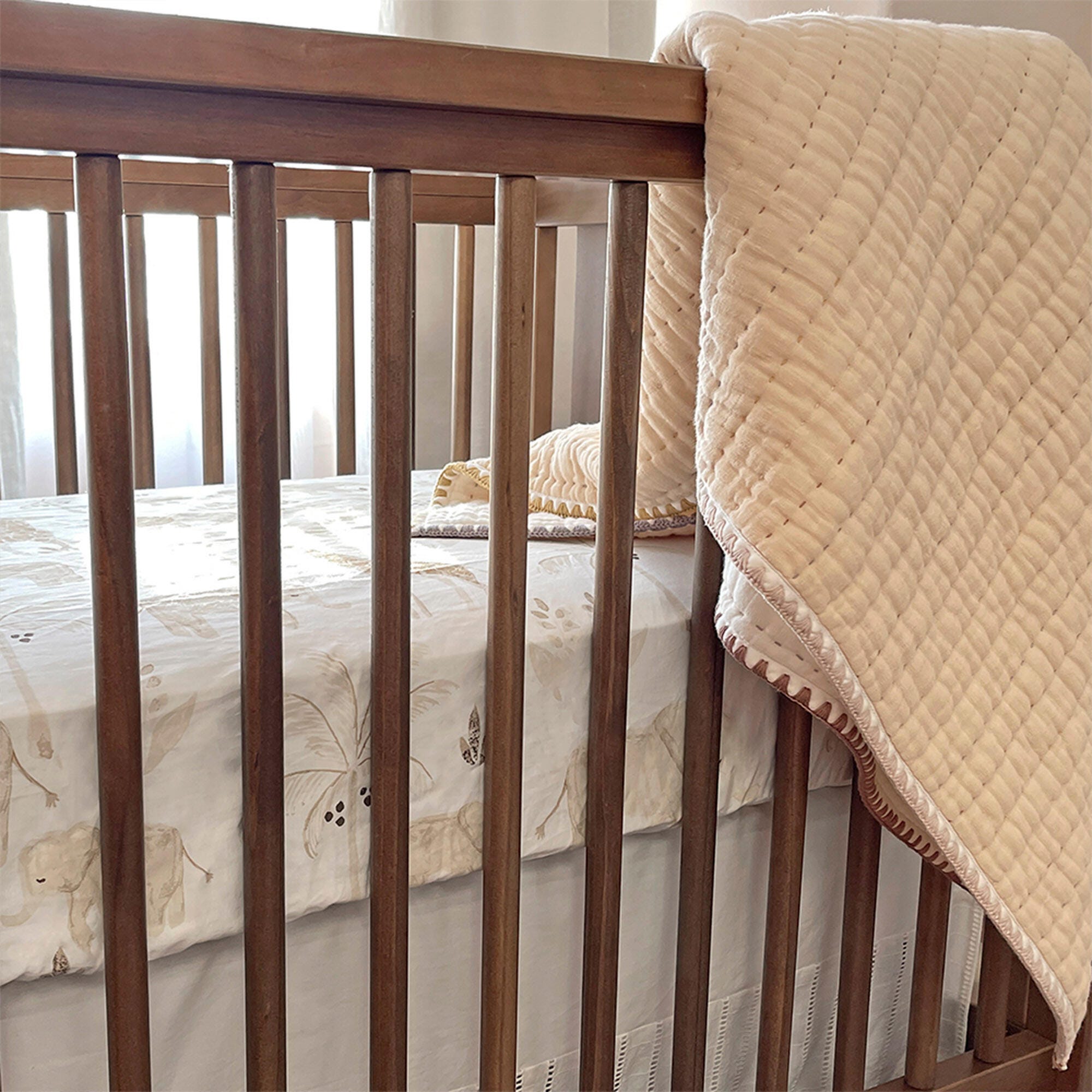 Crane Baby  Kendi Crib Sheet, , large