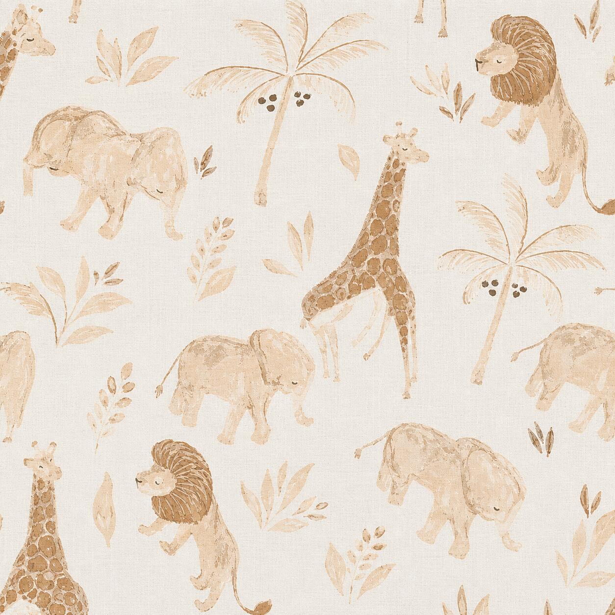 Crane Baby  Kendi Safari Changing Pad Cover, , swatch