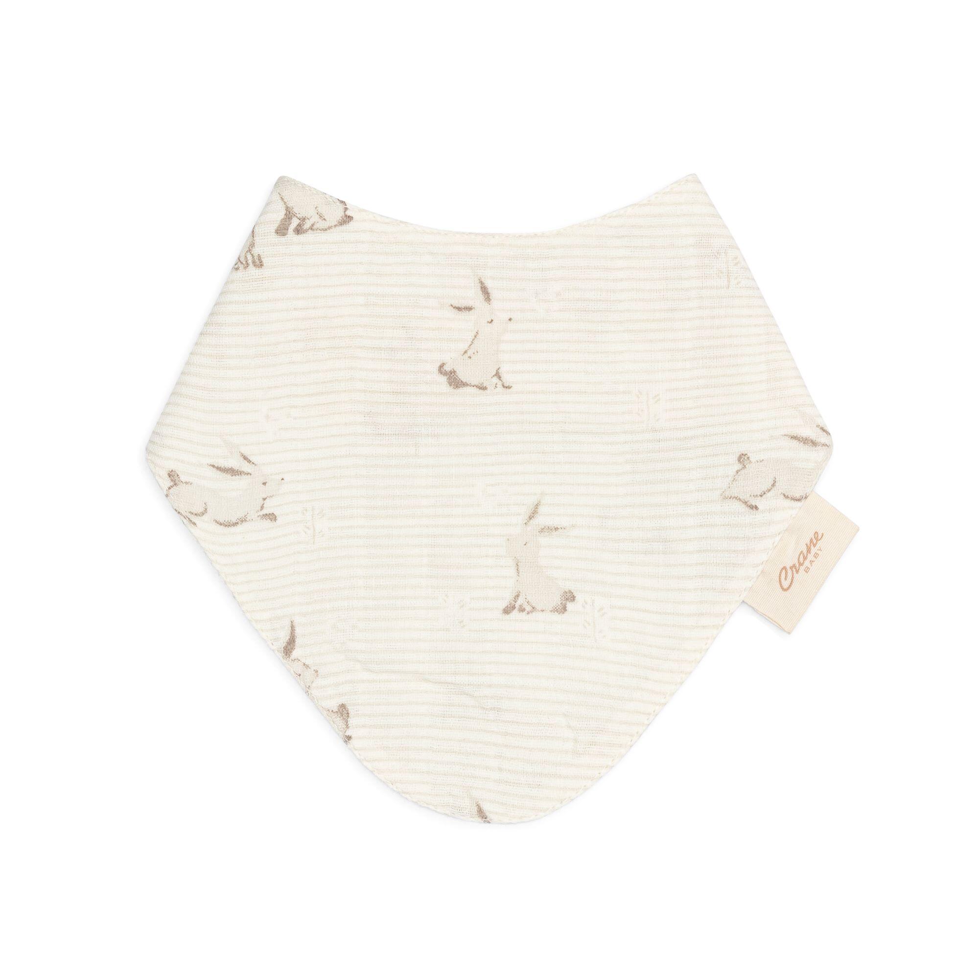 Crane Baby Avery Baby Bib (Set of 3), , large