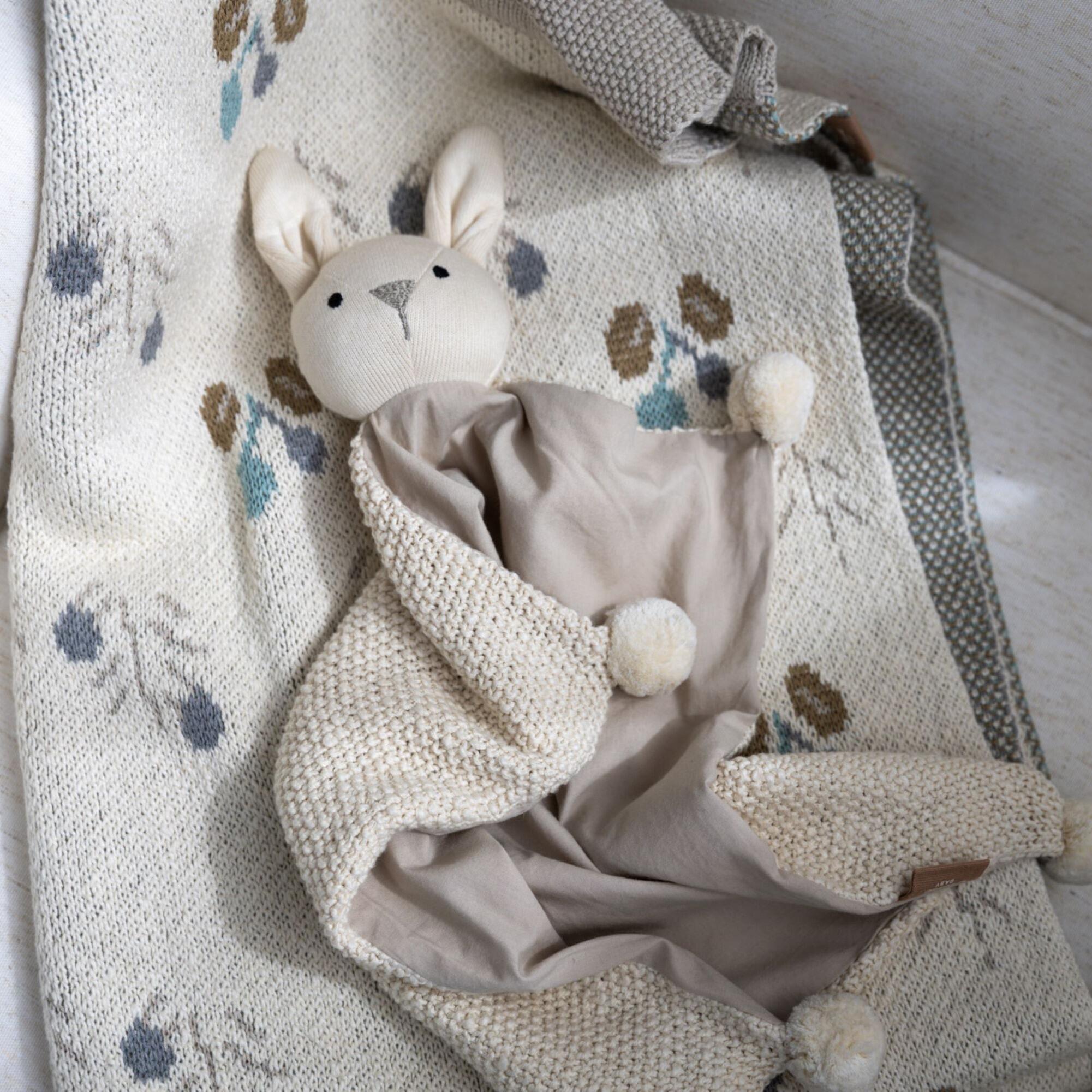 Crane Baby Avery Baby Bunny Blanket, , large