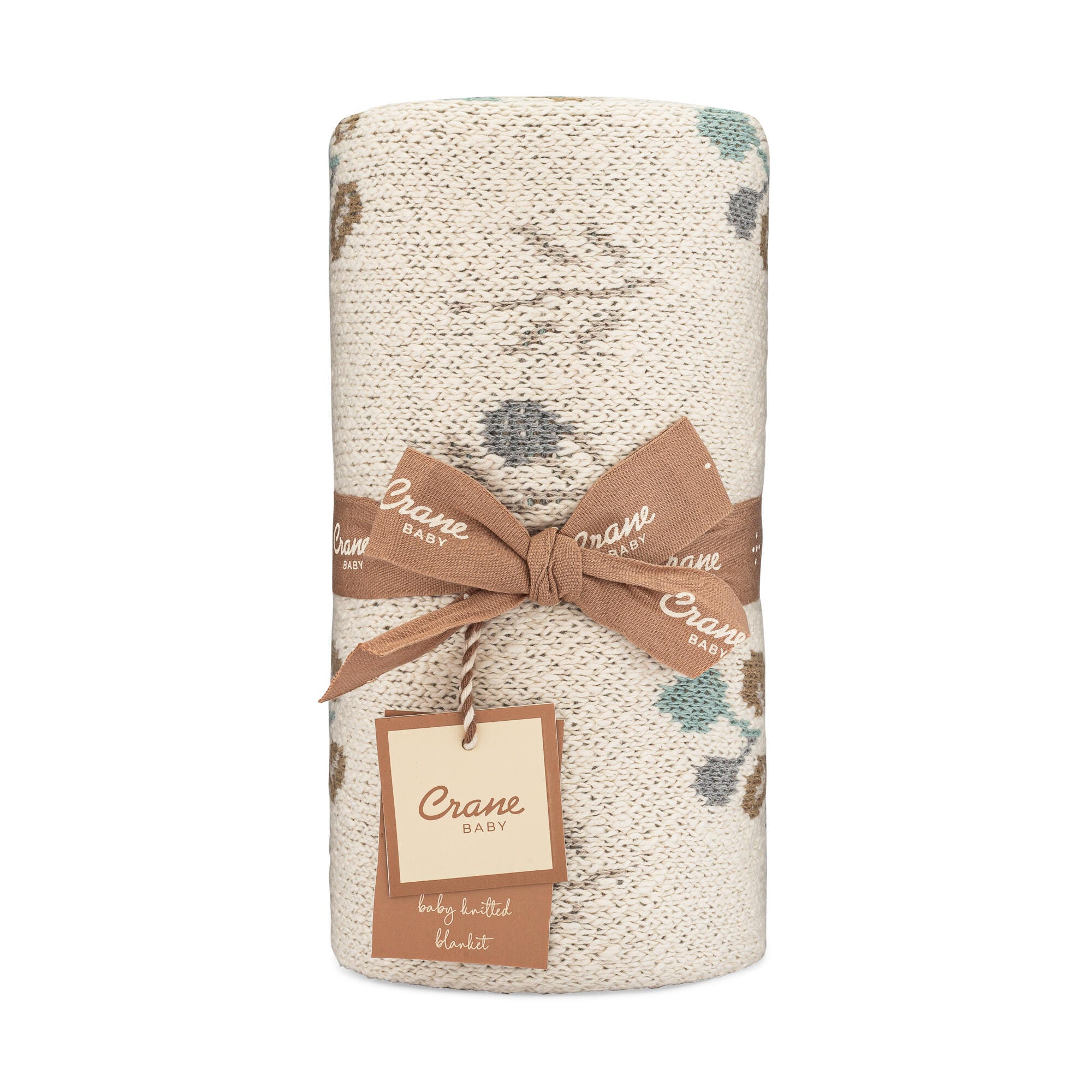Crane Baby Avery Reversible Baby Blanket, , large
