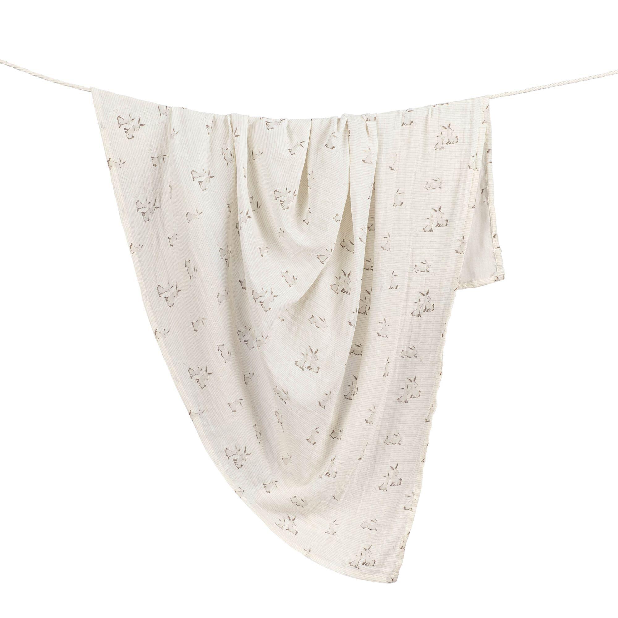 Crane Baby Avery Swaddle Wrap, , large
