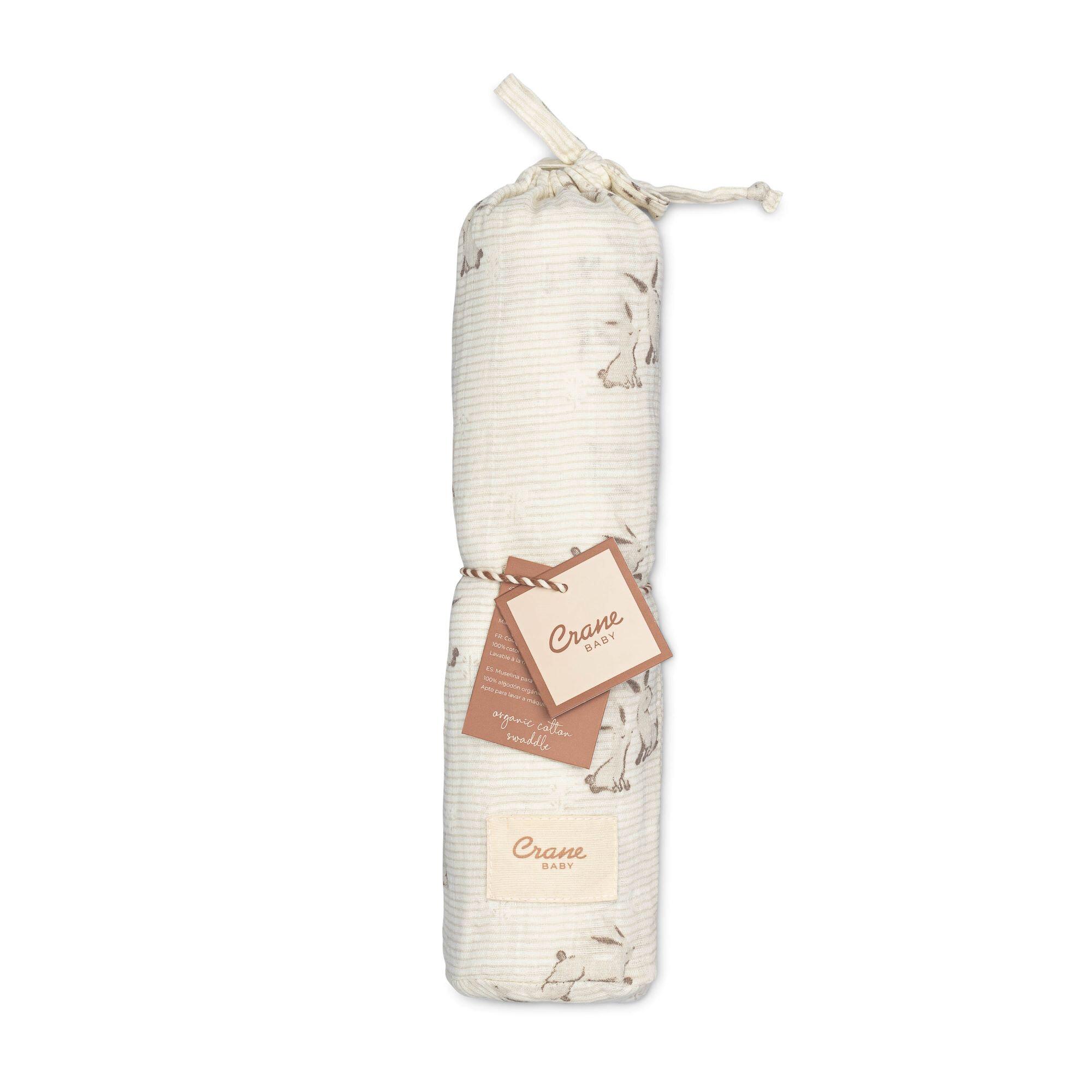 Crane Baby Avery Swaddle Wrap, , large