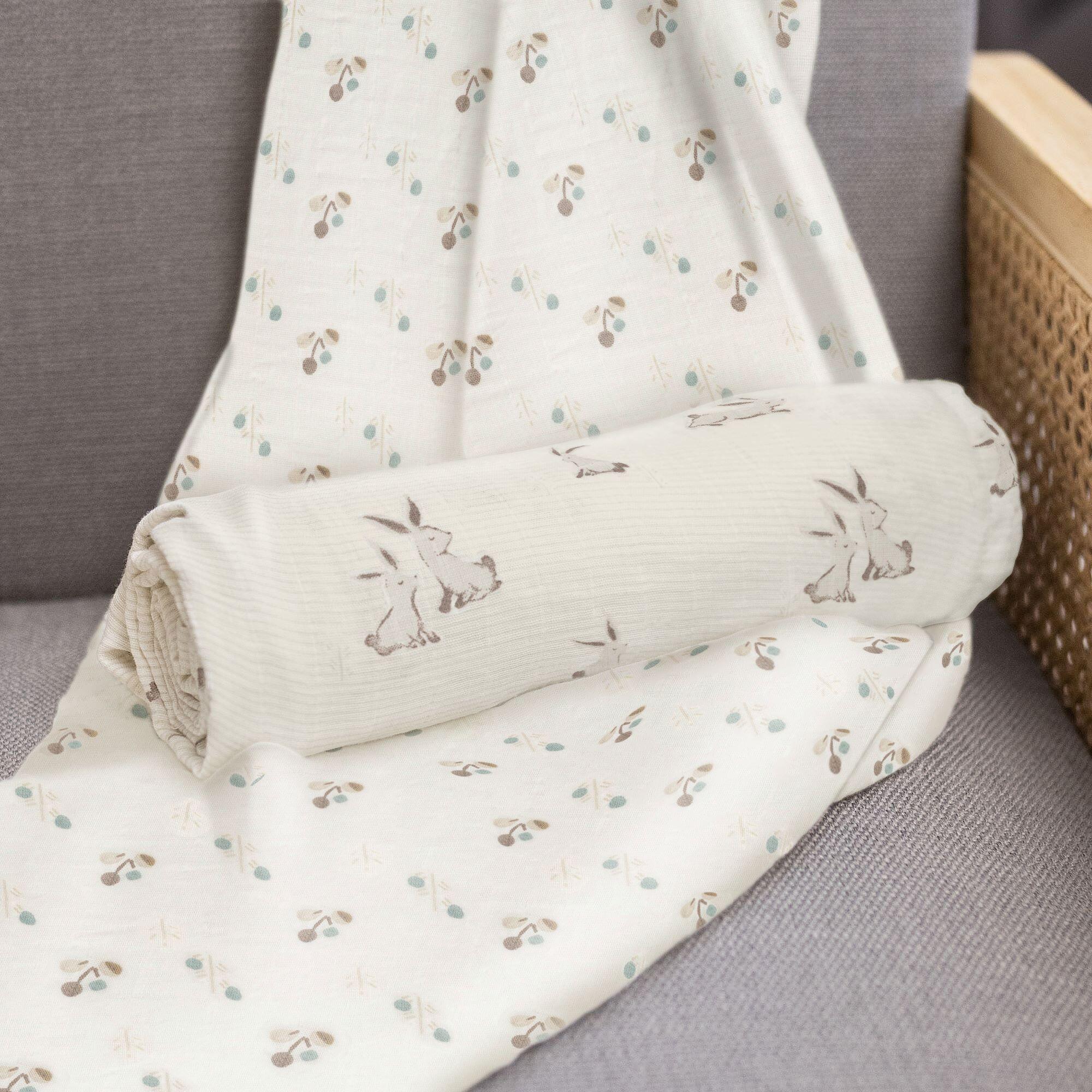 Crane Baby Avery Swaddle Wrap, , large