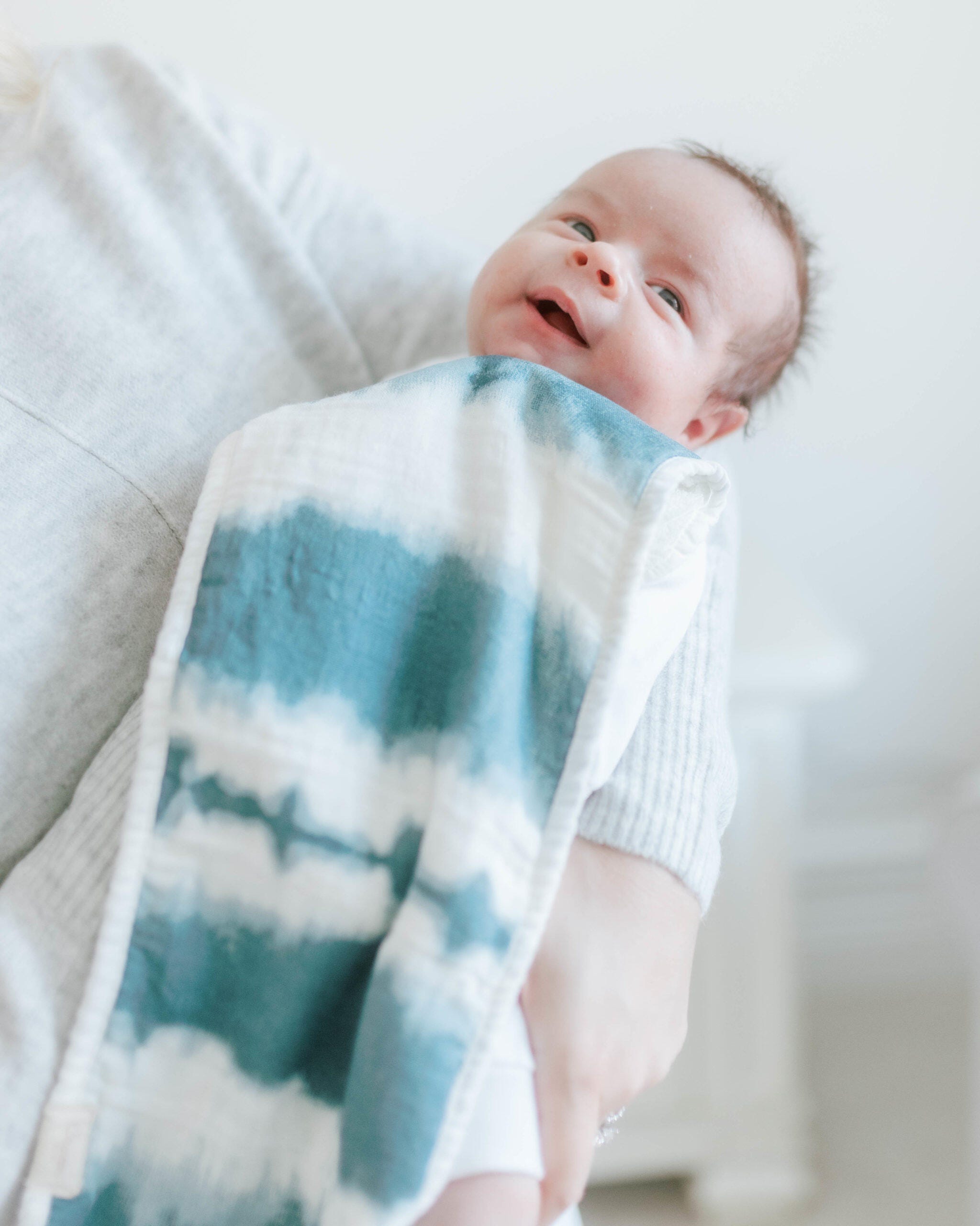 Crane Baby Caspian Burp Cloth (Set of 3), , large