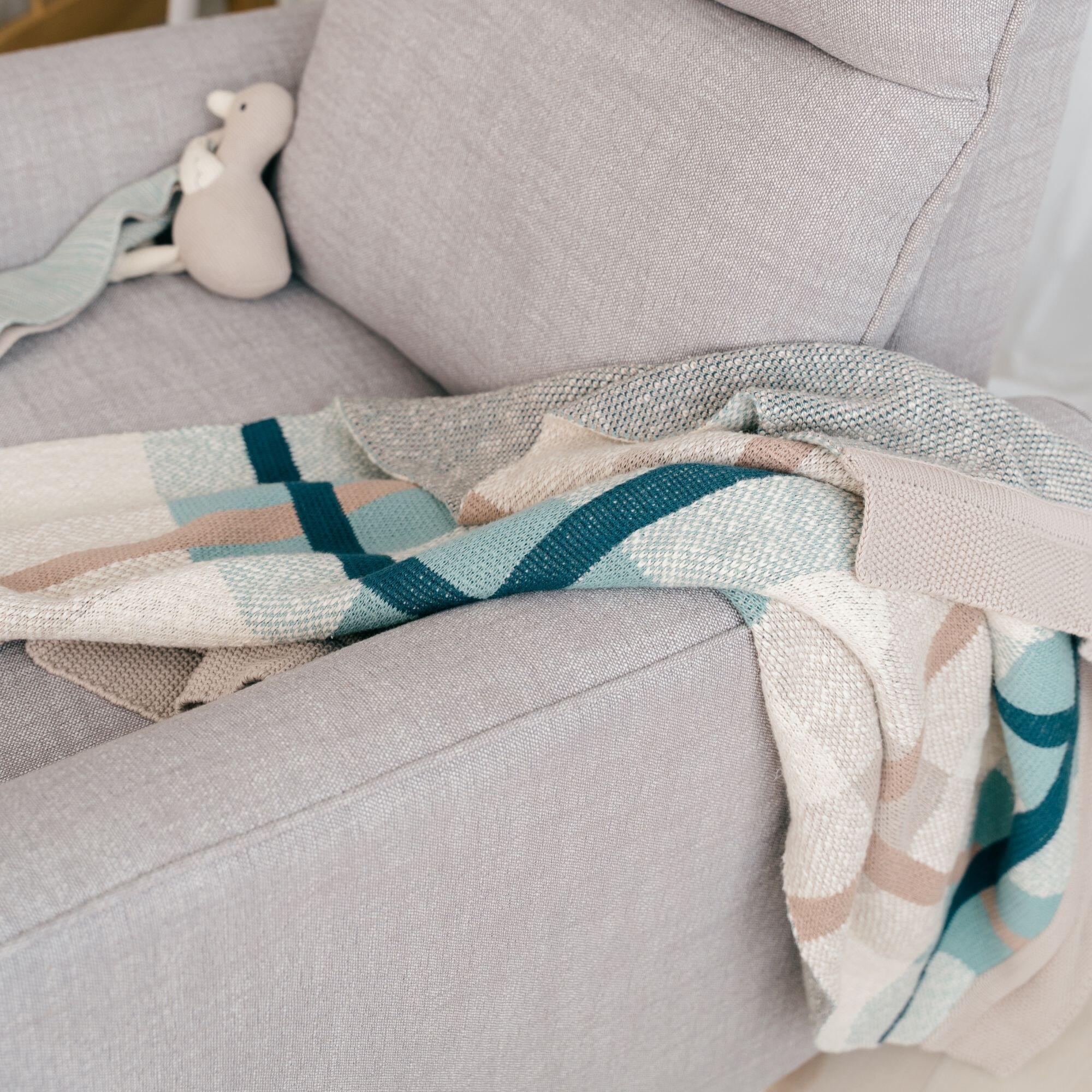 Crane Baby Charlie Baby Blanket, , large