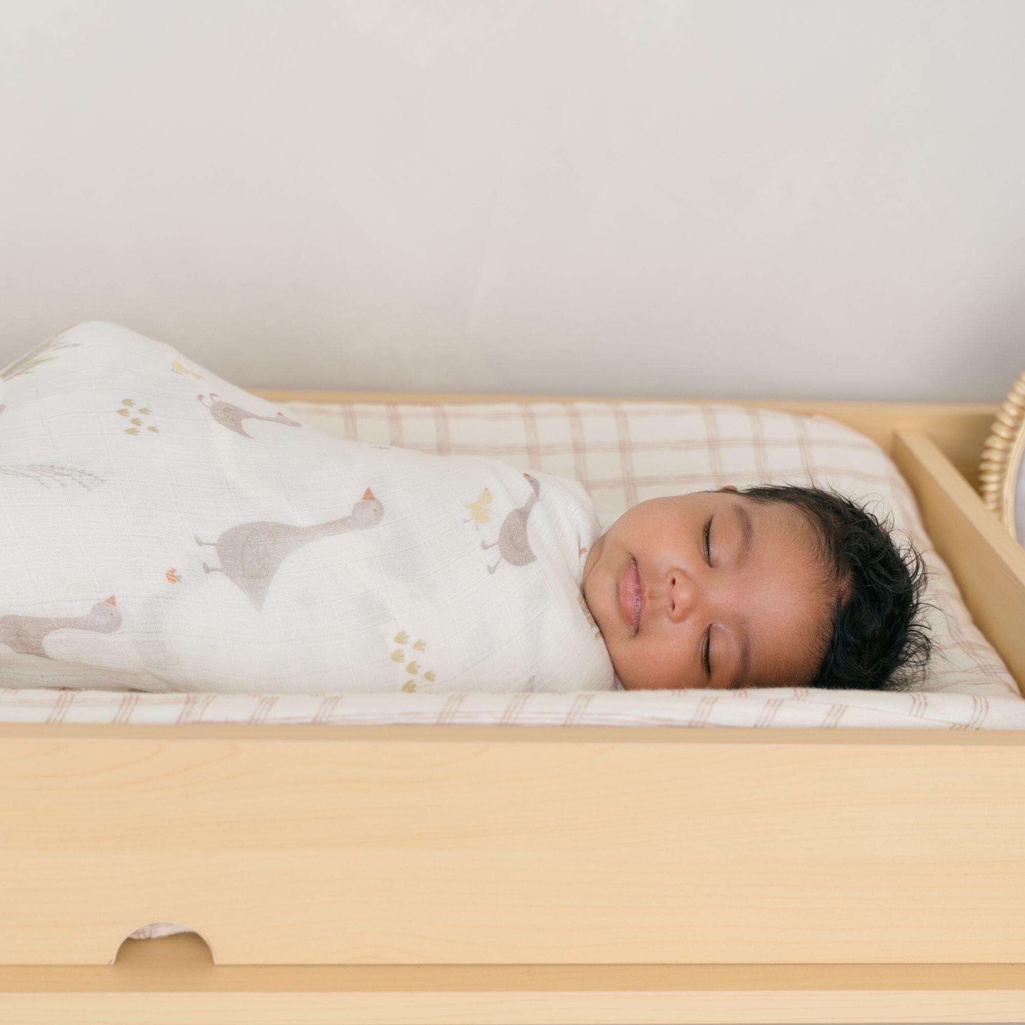 Crane Baby Charlie Changing Pad Cover, , rollover