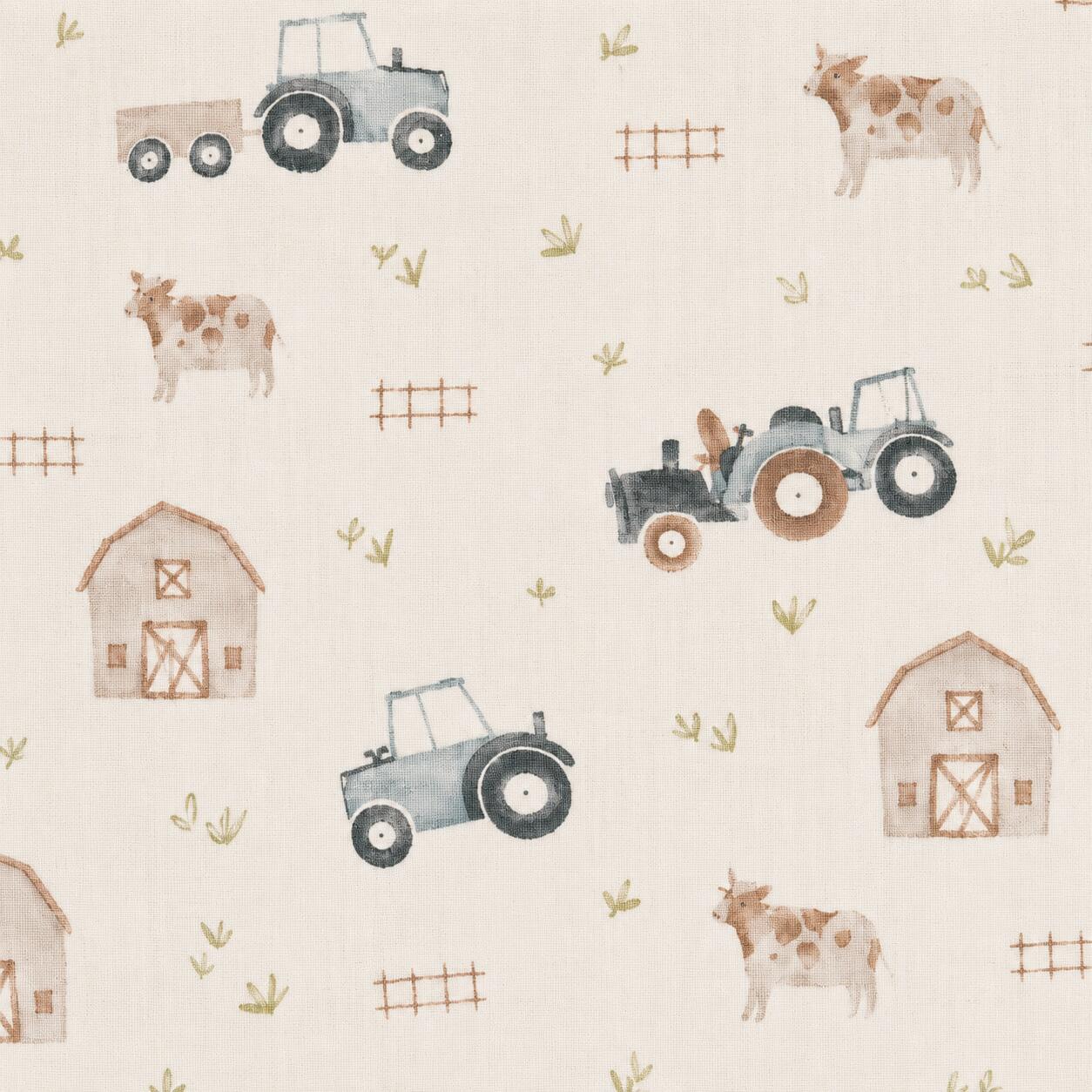 Crane Baby Charlie Crib Sheet, , swatch