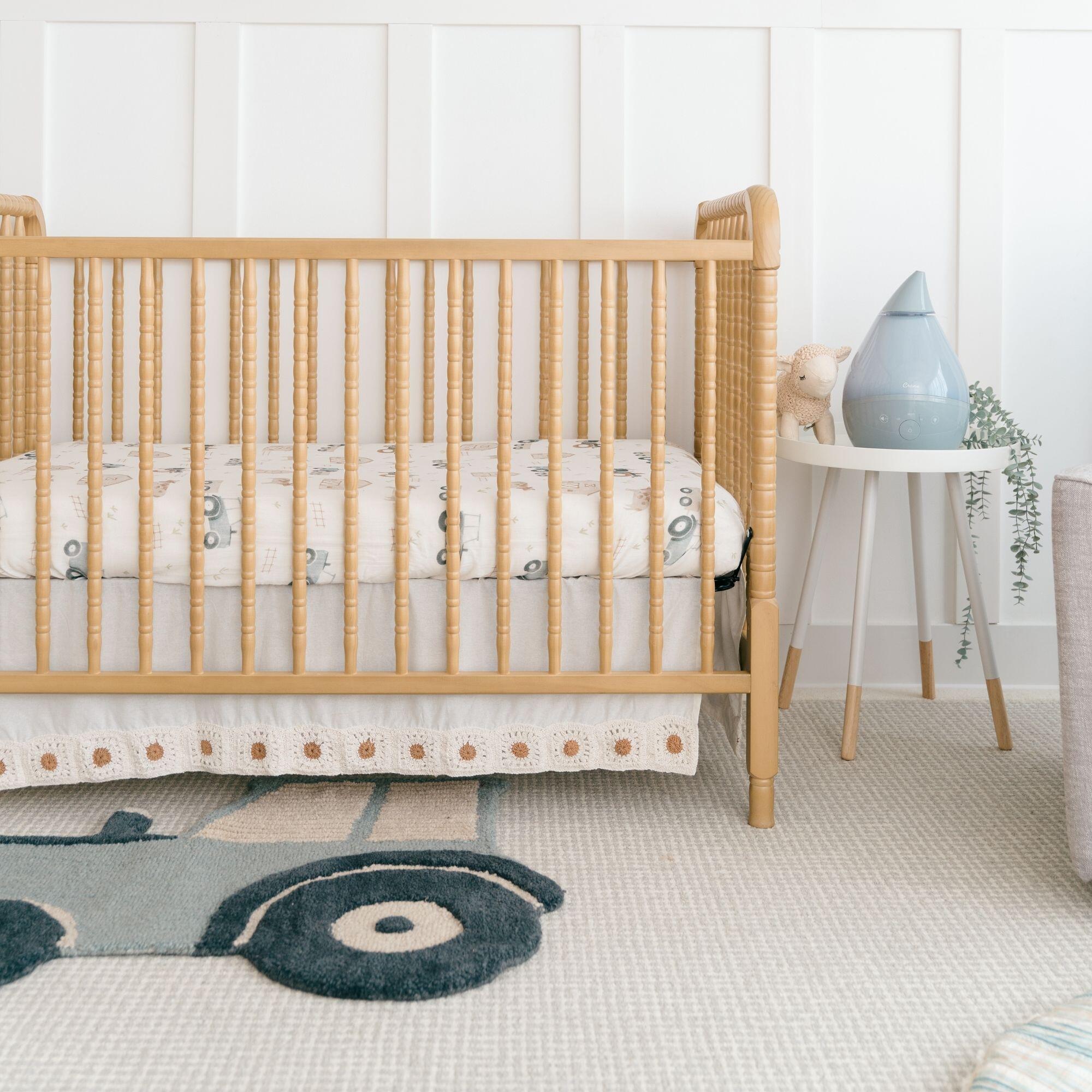 Crane Baby Charlie Crib Skirt, , rollover