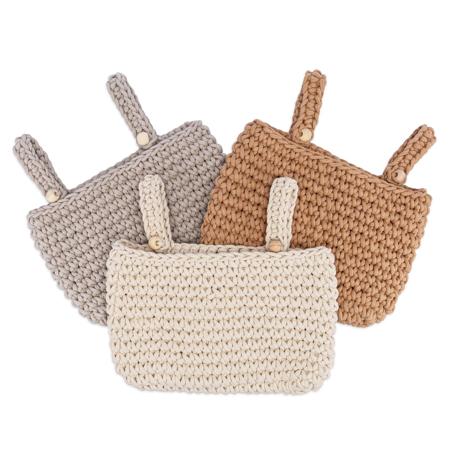 Crane Baby Charlie Hanging Storage Bin (Set of 3), , large