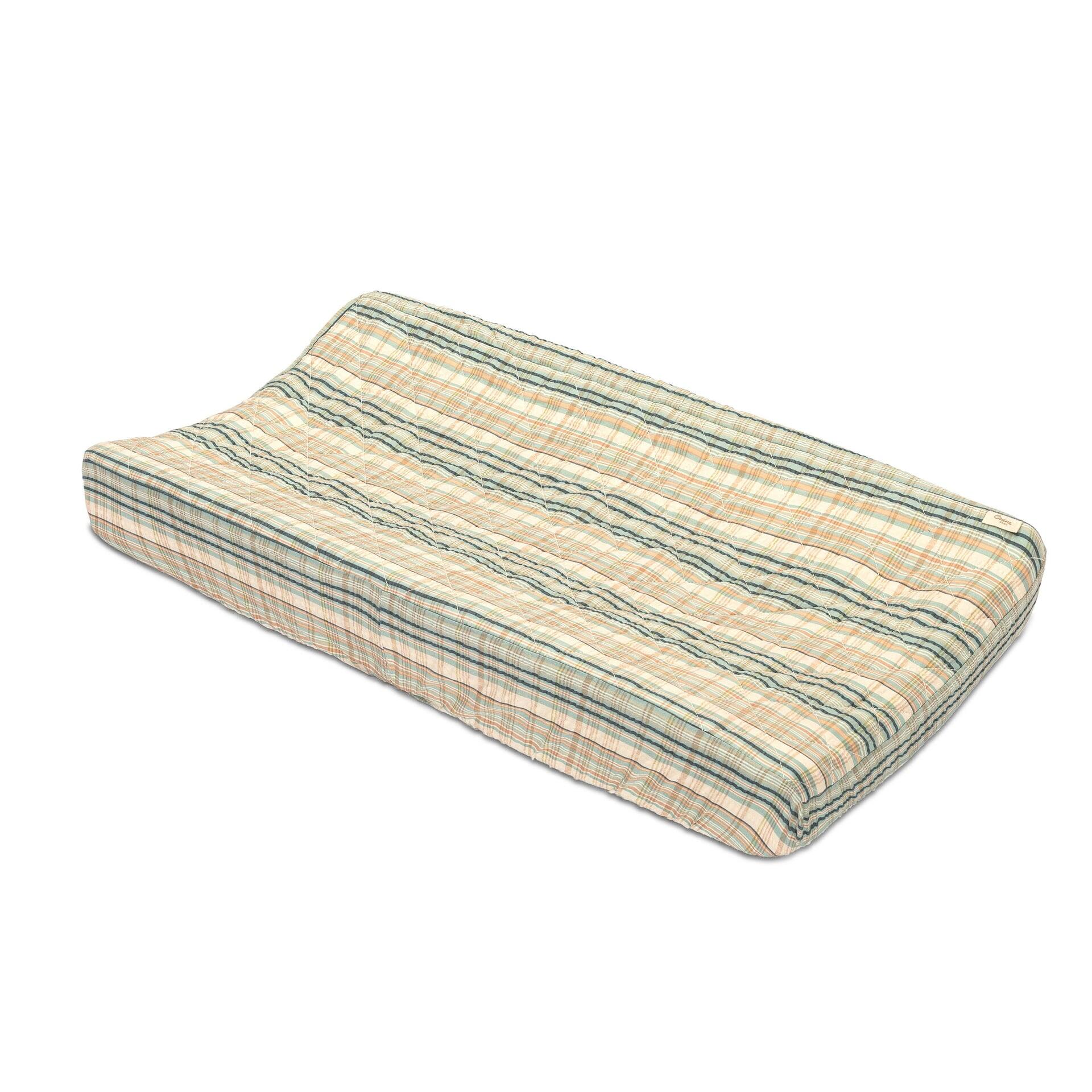 Crane Baby Charlie Quilted Changing Pad Cover, , large