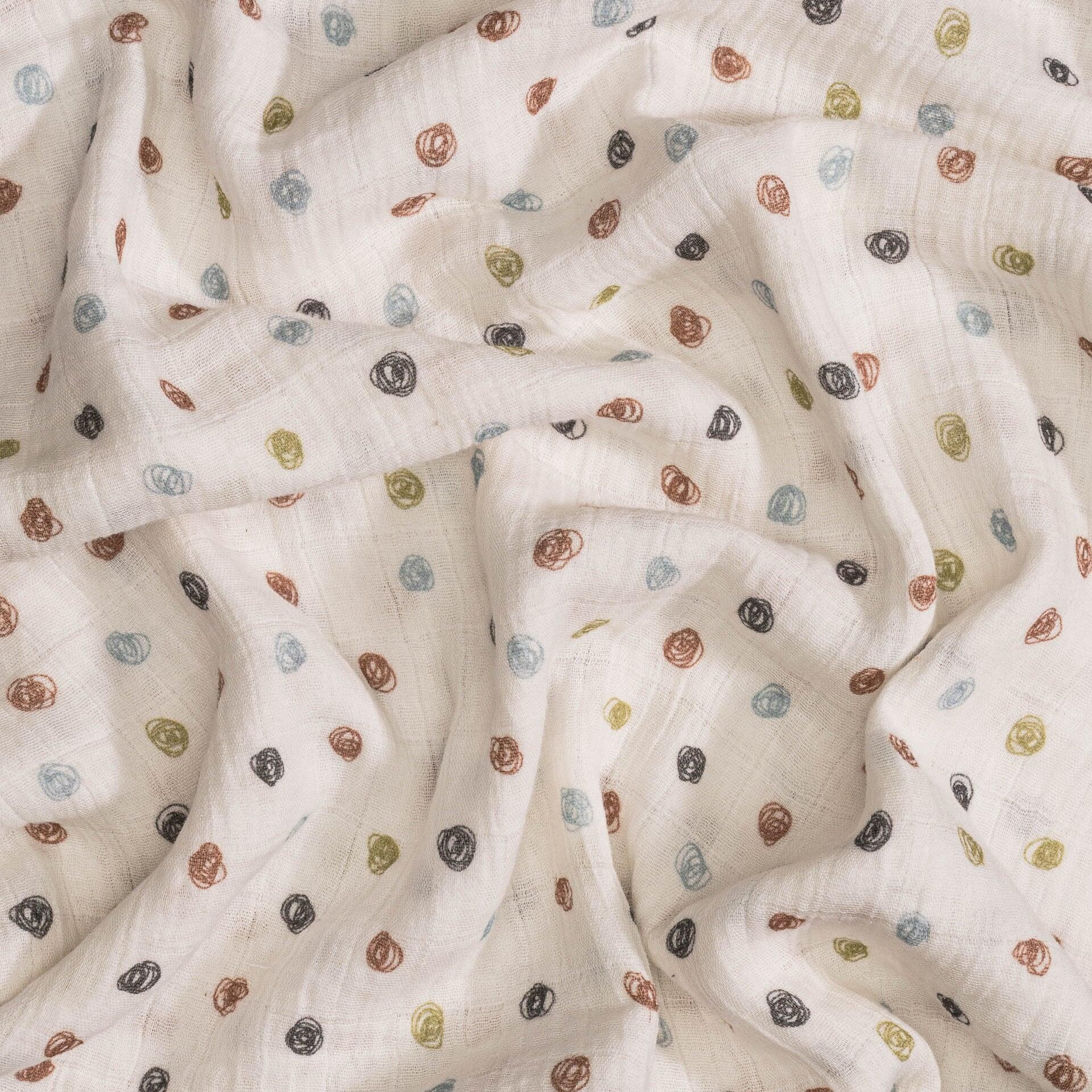 Crane Baby Charlie Swaddle Wrap (Set of 2), , large