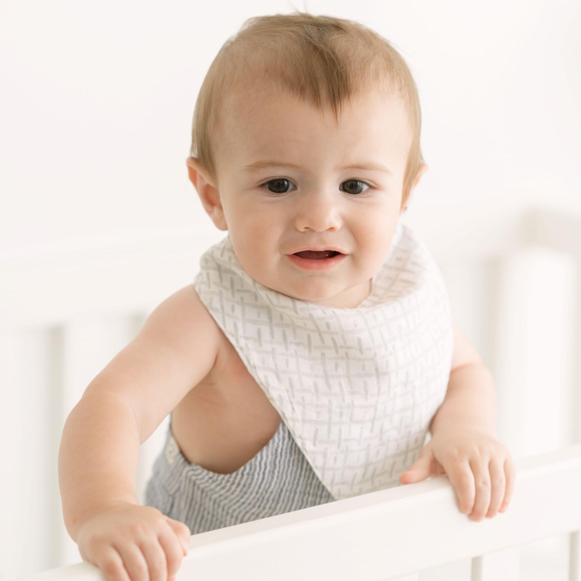 Crane Baby Cove Baby Bib (Set of 3), , large