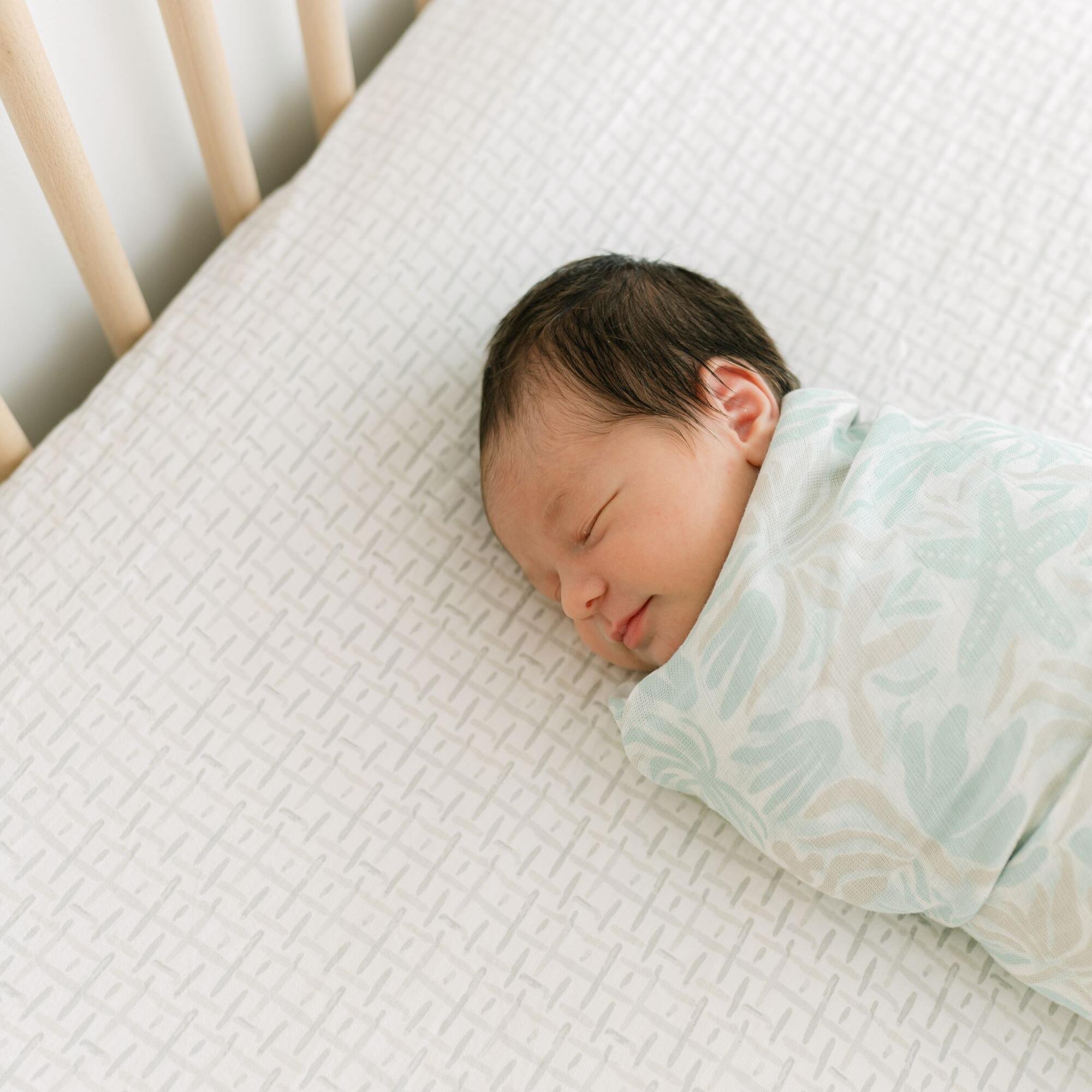 Crane Baby Cove Crib Sheet, , large