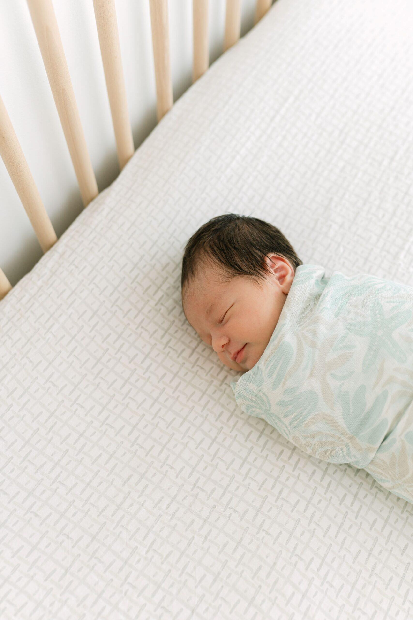 Crane Baby Cove Crib Sheet, , large