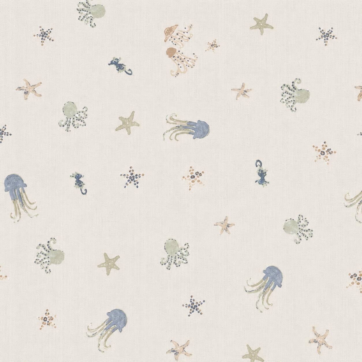 Crane Baby Cove Sea Life Crib Sheet, , swatch