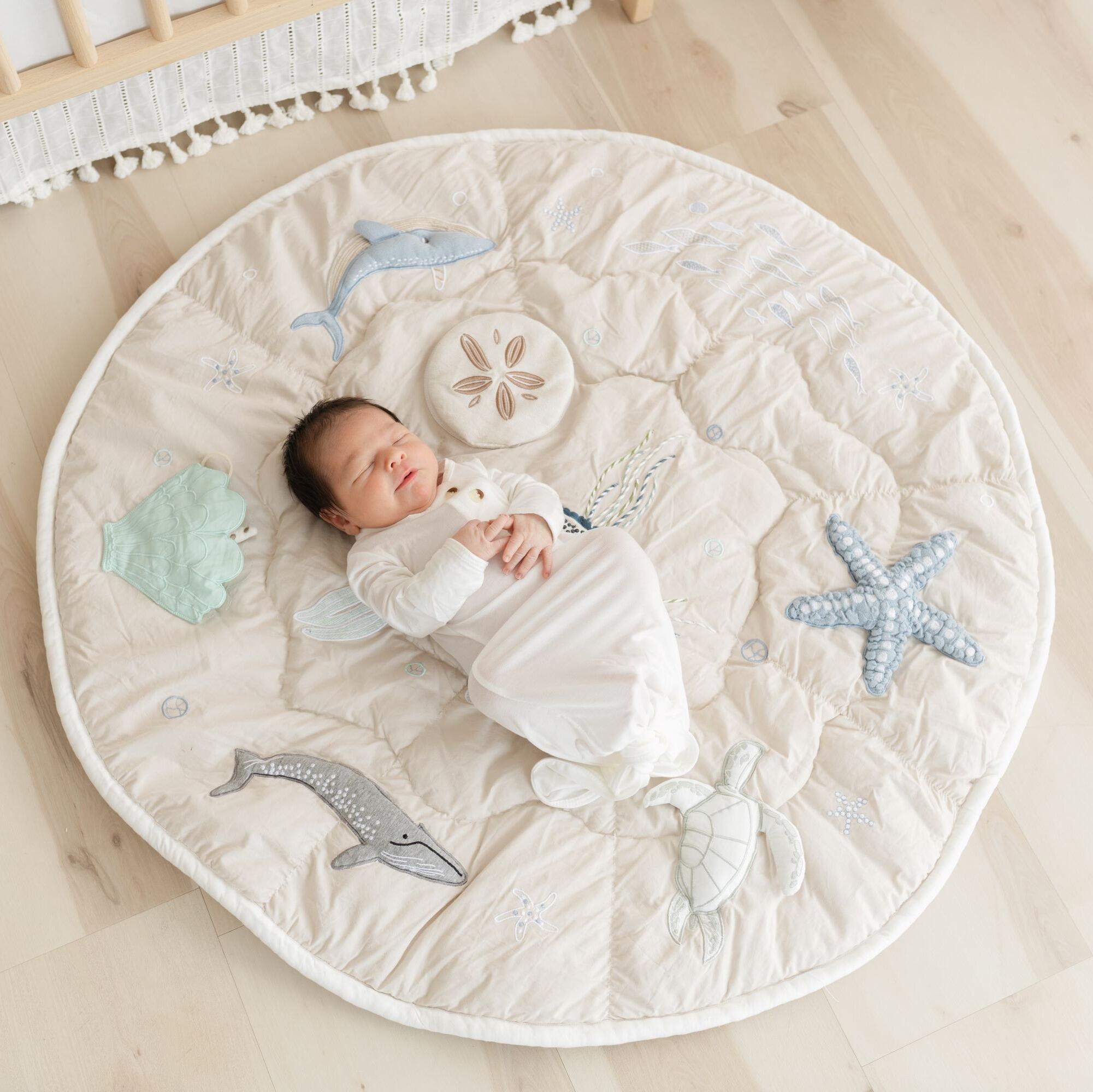 Crane Baby Cove Sea Life Play Mat, , rollover