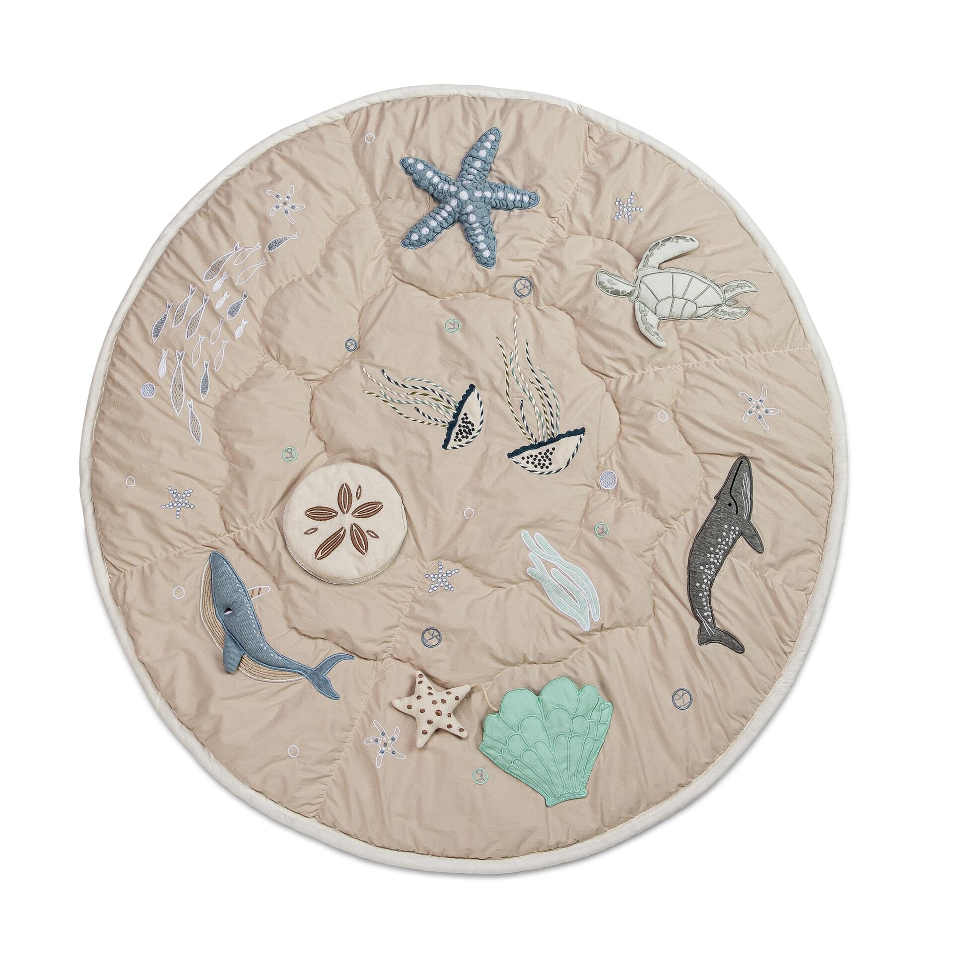 Crane Baby Cove Sea Life Play Mat, , large
