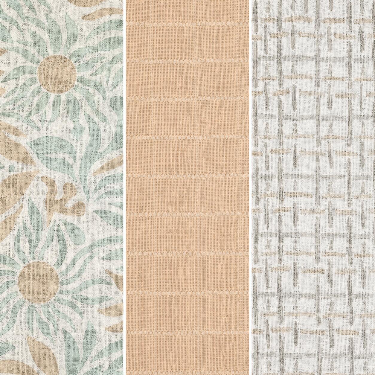 Crane Baby Cove Swaddle Blanket (Set of 3), , swatch