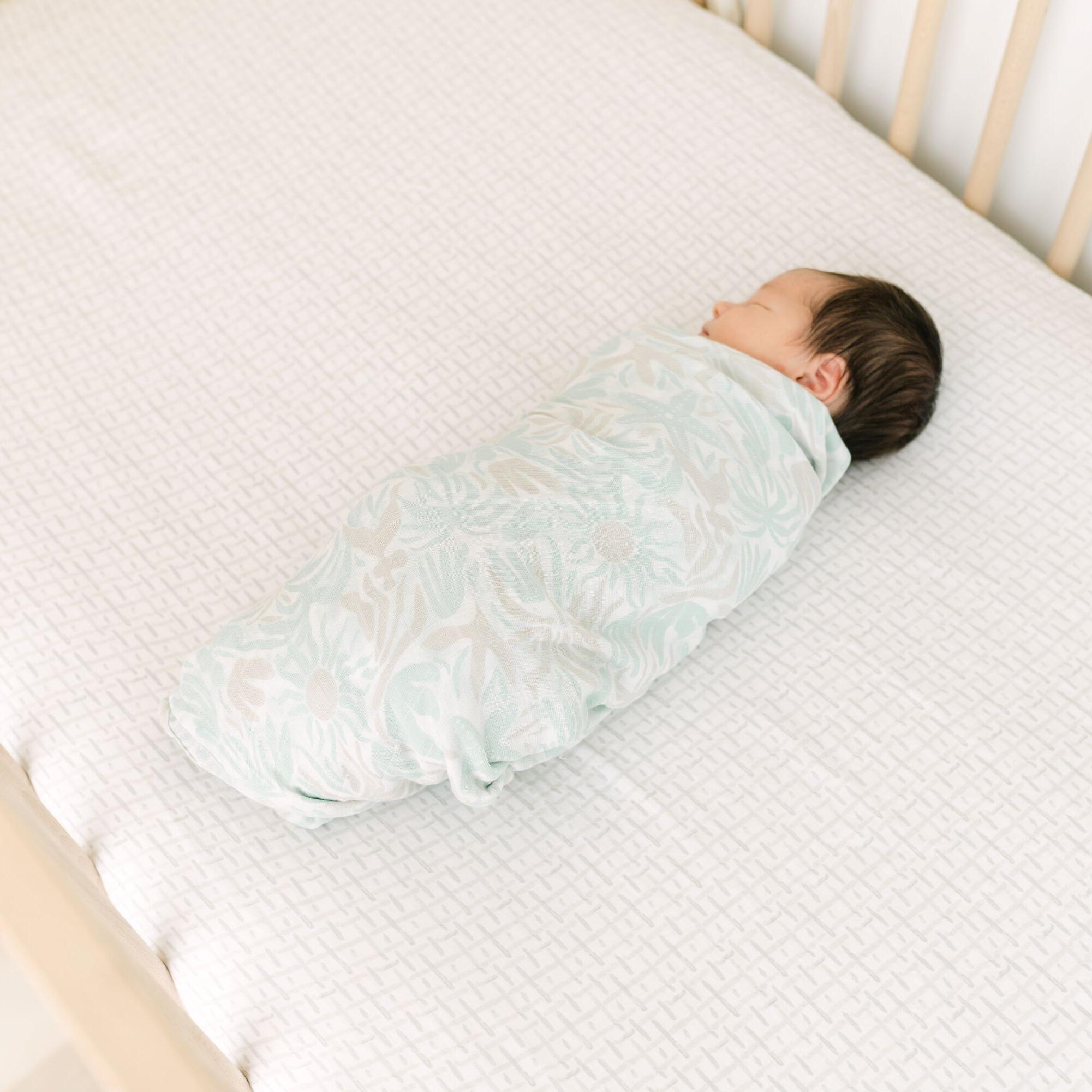 Crane Baby Cove Swaddle Blanket (Set of 3), , large