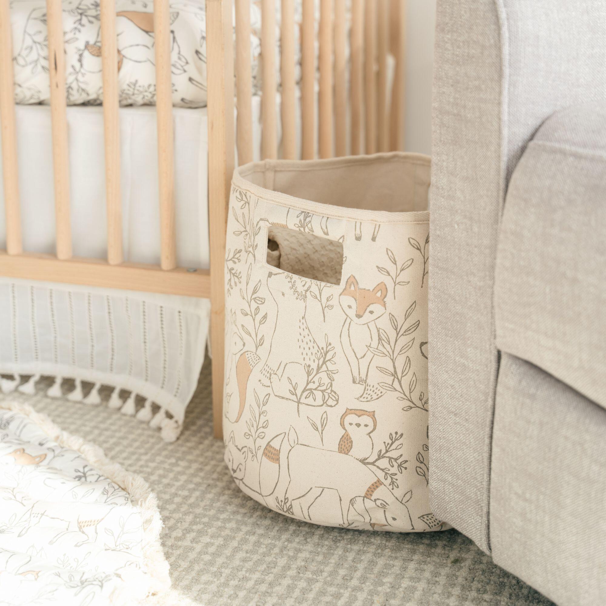 Crane Baby Ezra Storage Bin, , large