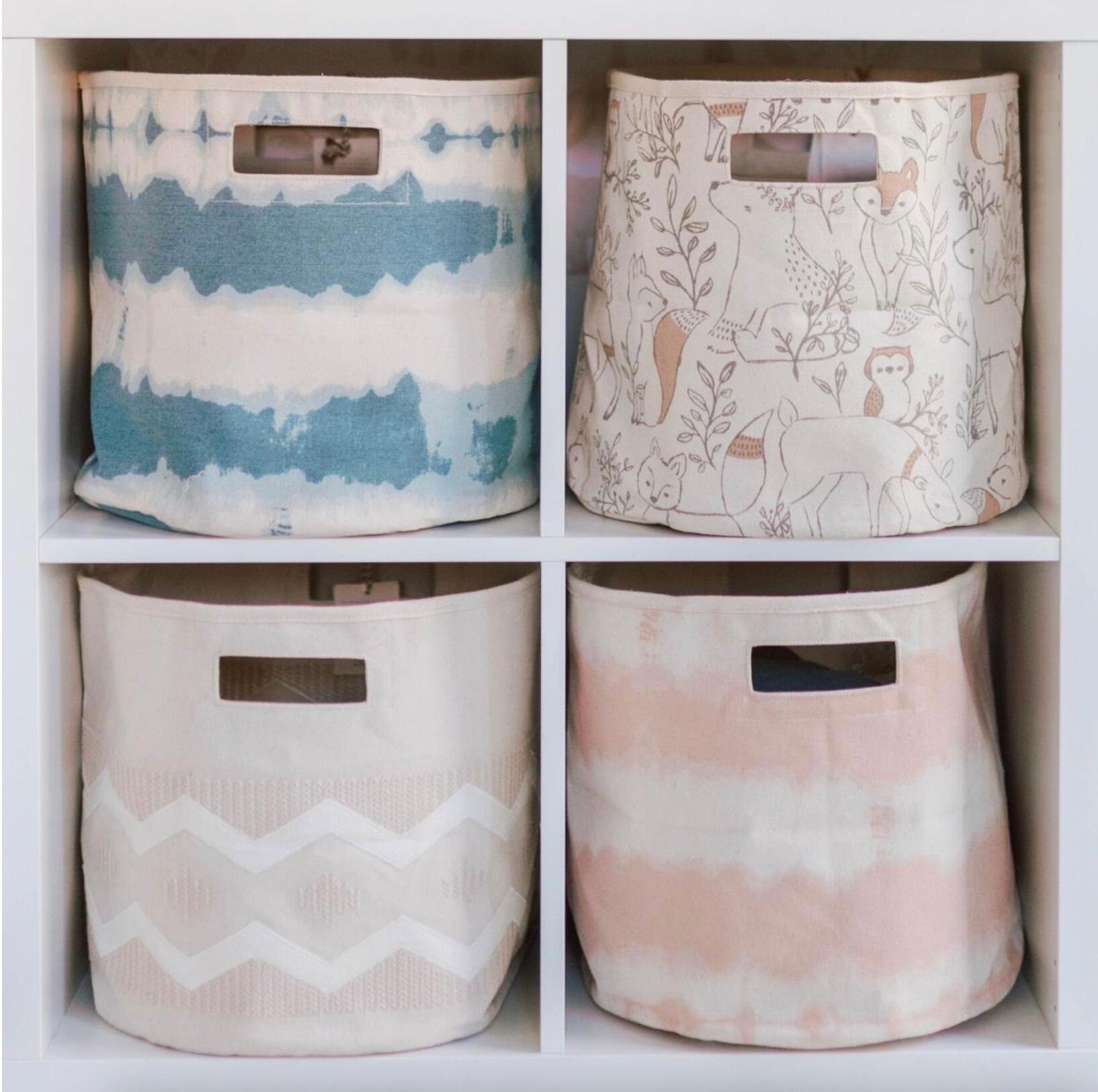 Crane Baby Ezra Storage Bin, , large