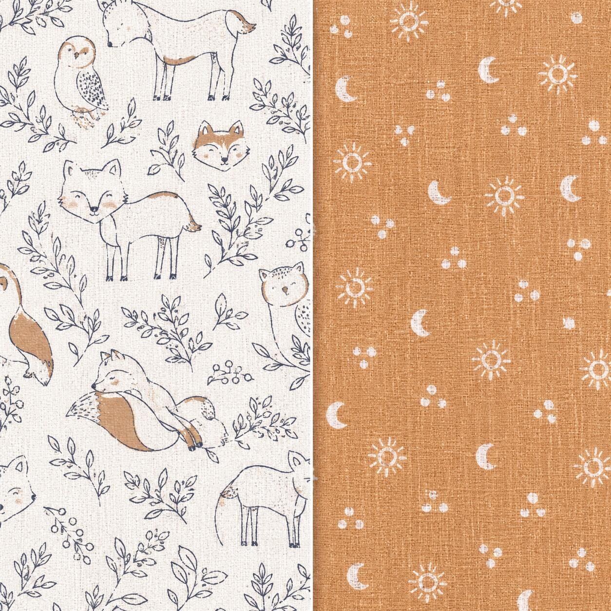 Crane Baby Ezra Swaddle Wrap (Set of 2), , large