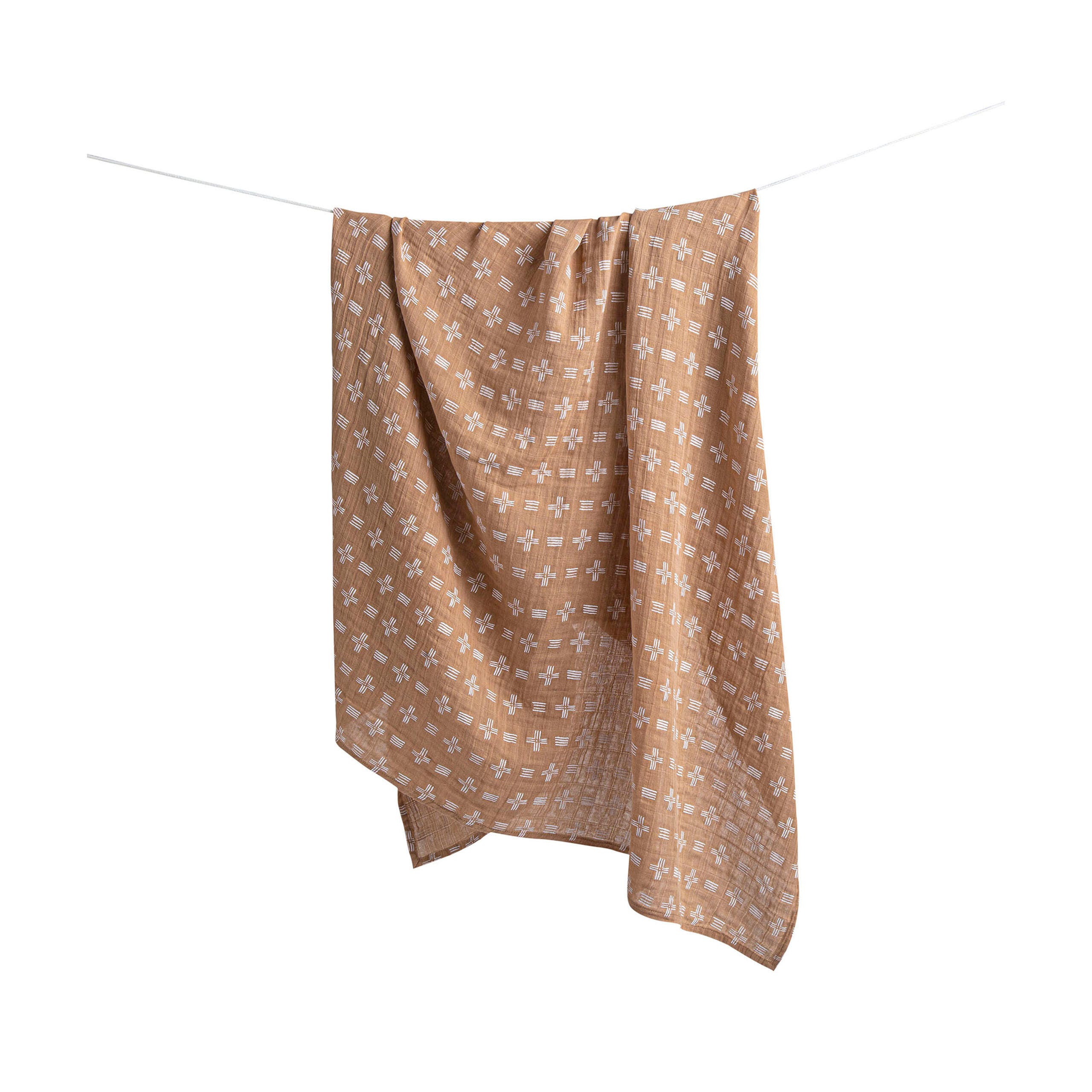 Crane Baby Ezra Swaddle Wrap (Set of 2), , large