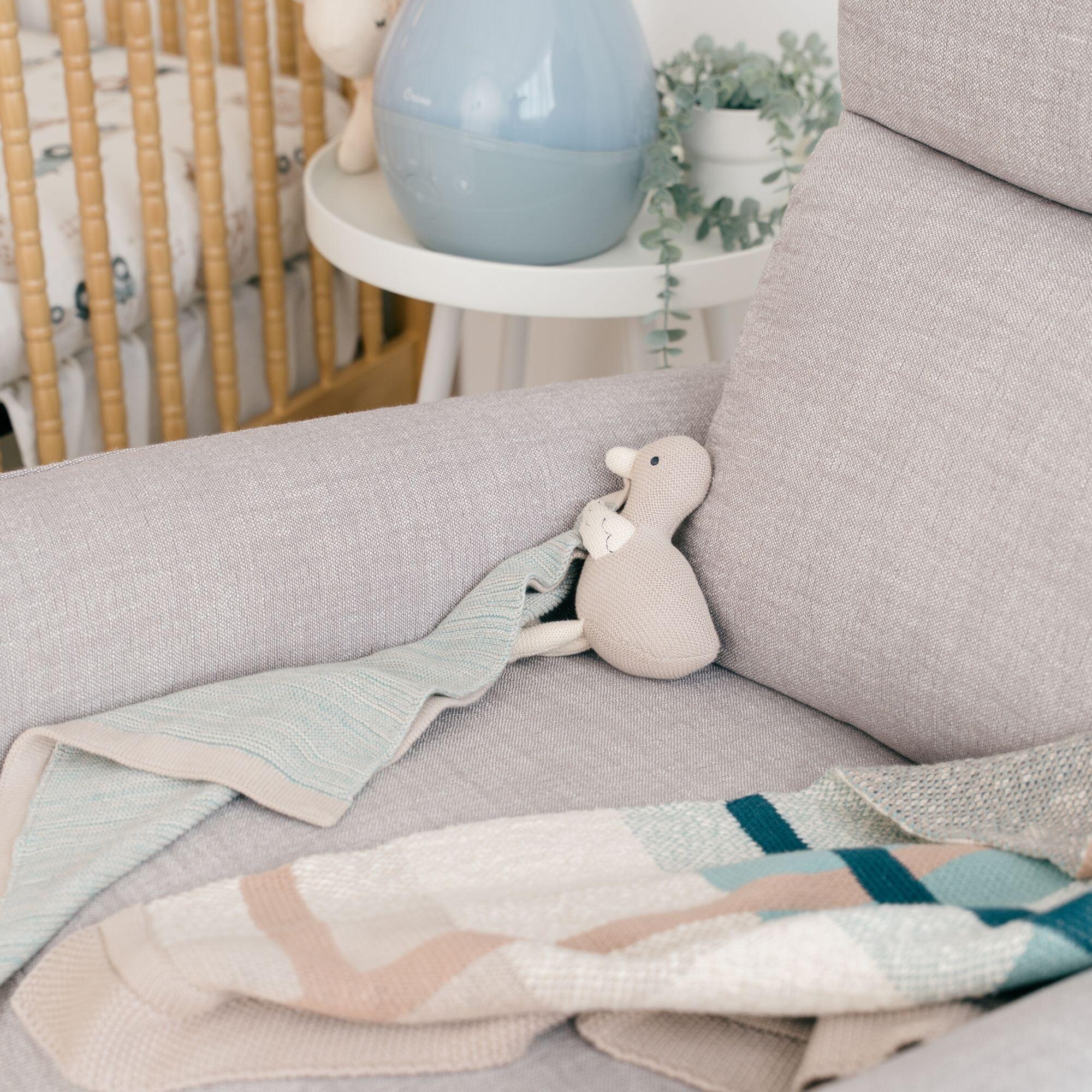 Crane Baby Georgie Baby Security Blanket, , rollover
