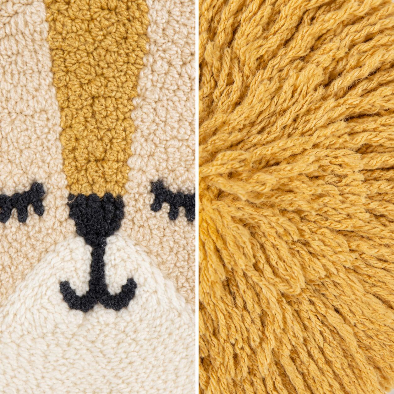 Crane Baby Lion Nursery Decorative Throw Pillow, , swatch