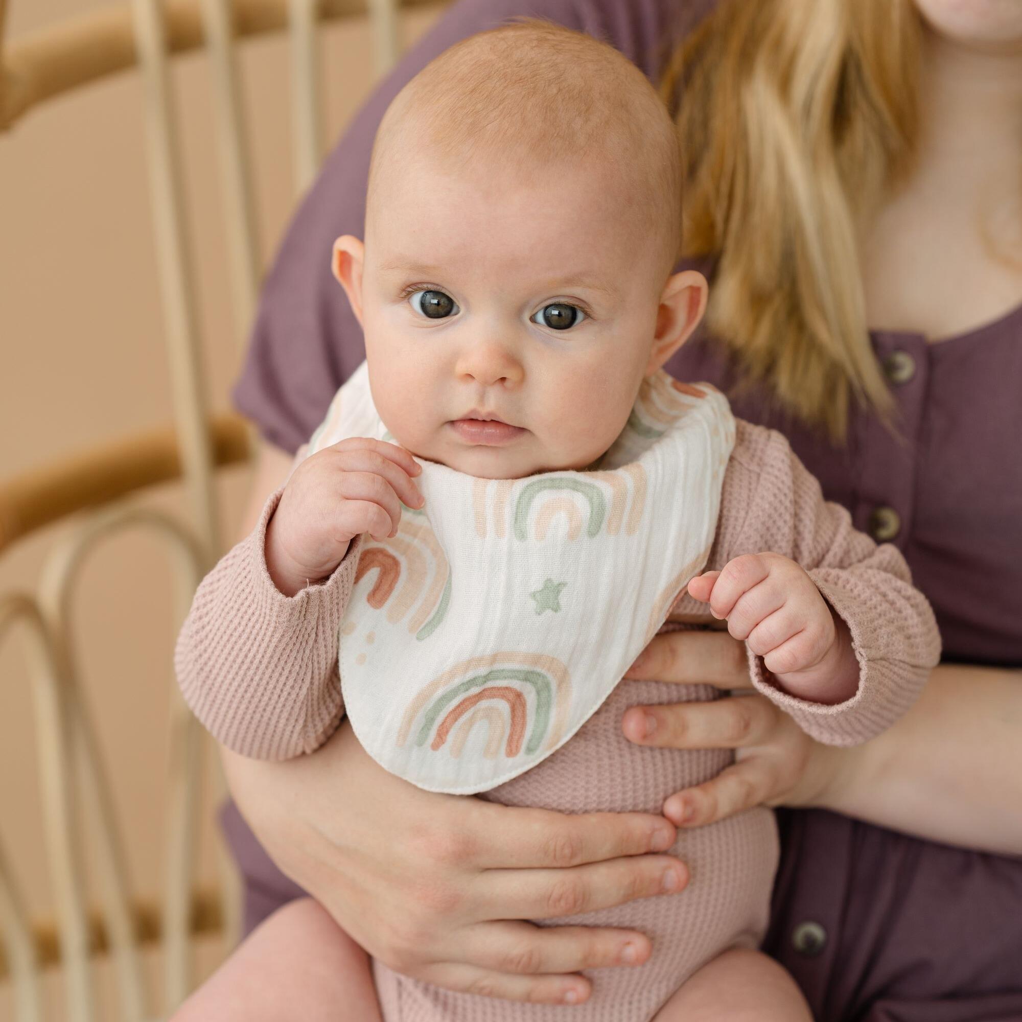 Crane Baby Parker Baby Bib (Set of 3), , large