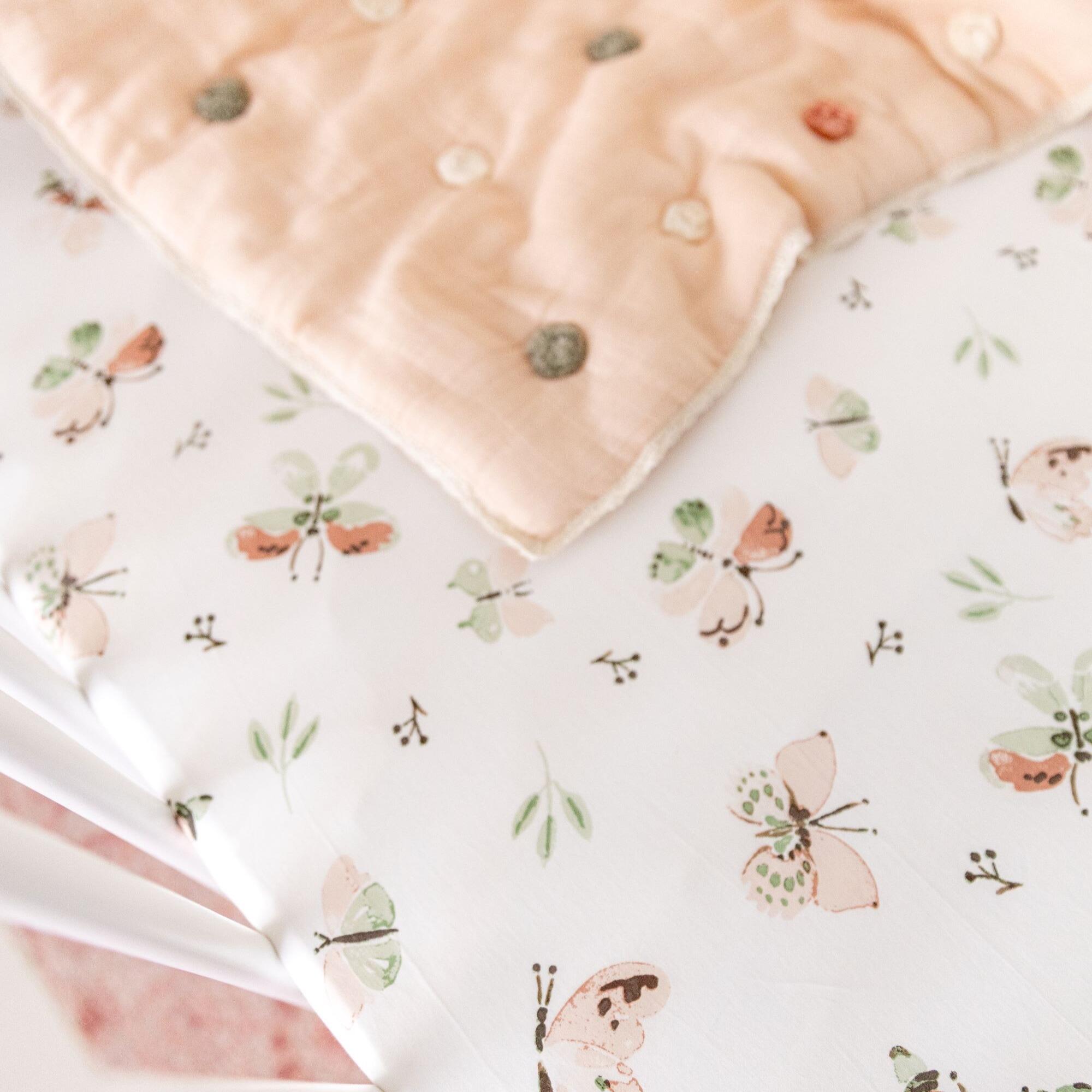 Crane Baby Parker Crib Sheet, , large