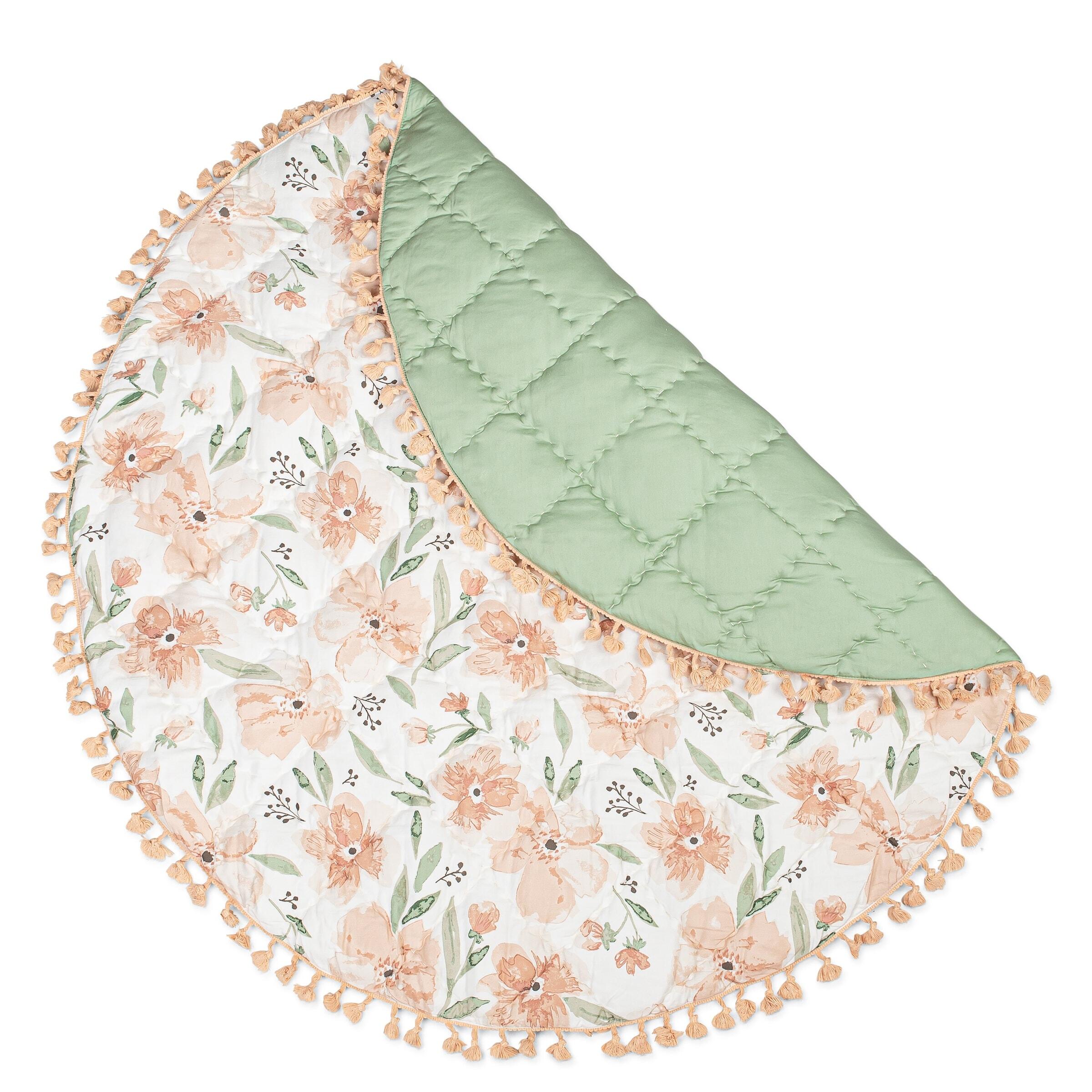 Crane Baby Parker Floral Baby Play Mat, , large