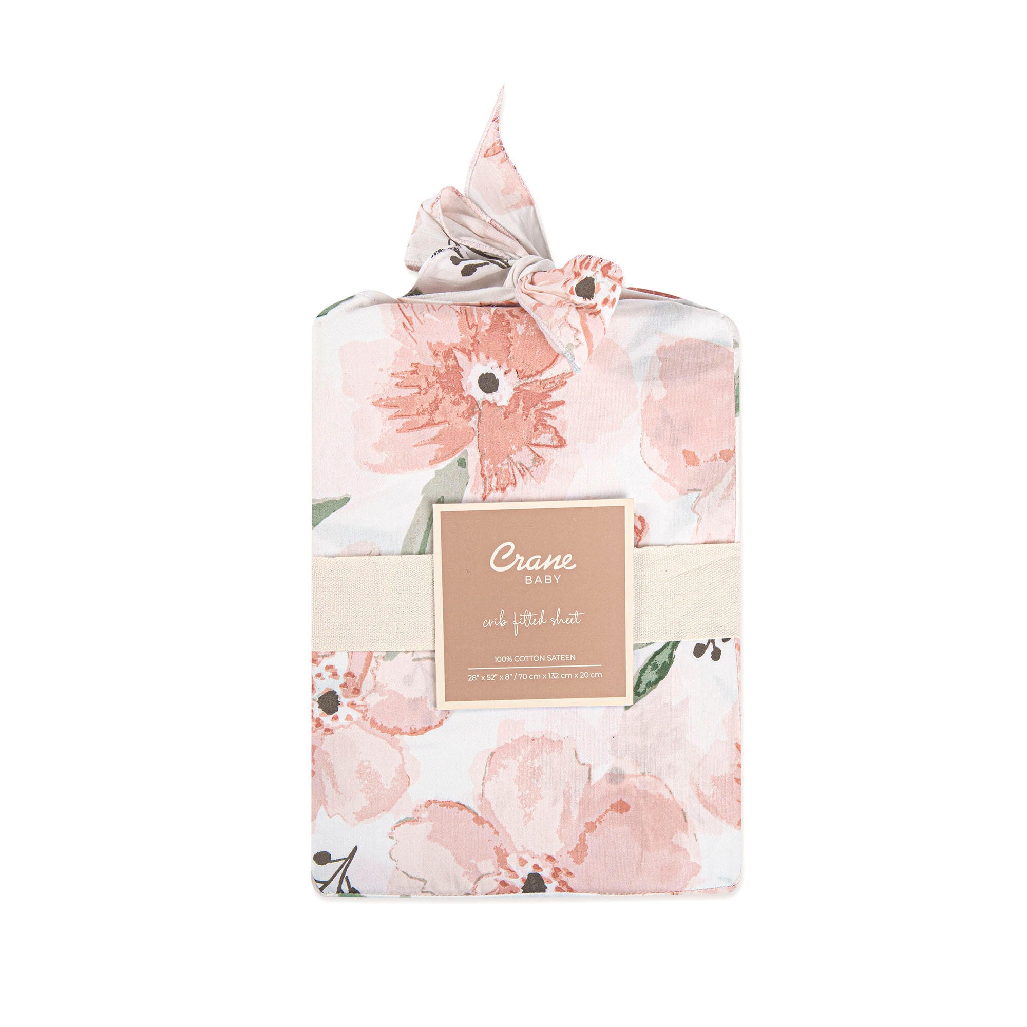 Crane Baby Parker Floral Crib Sheet, , large